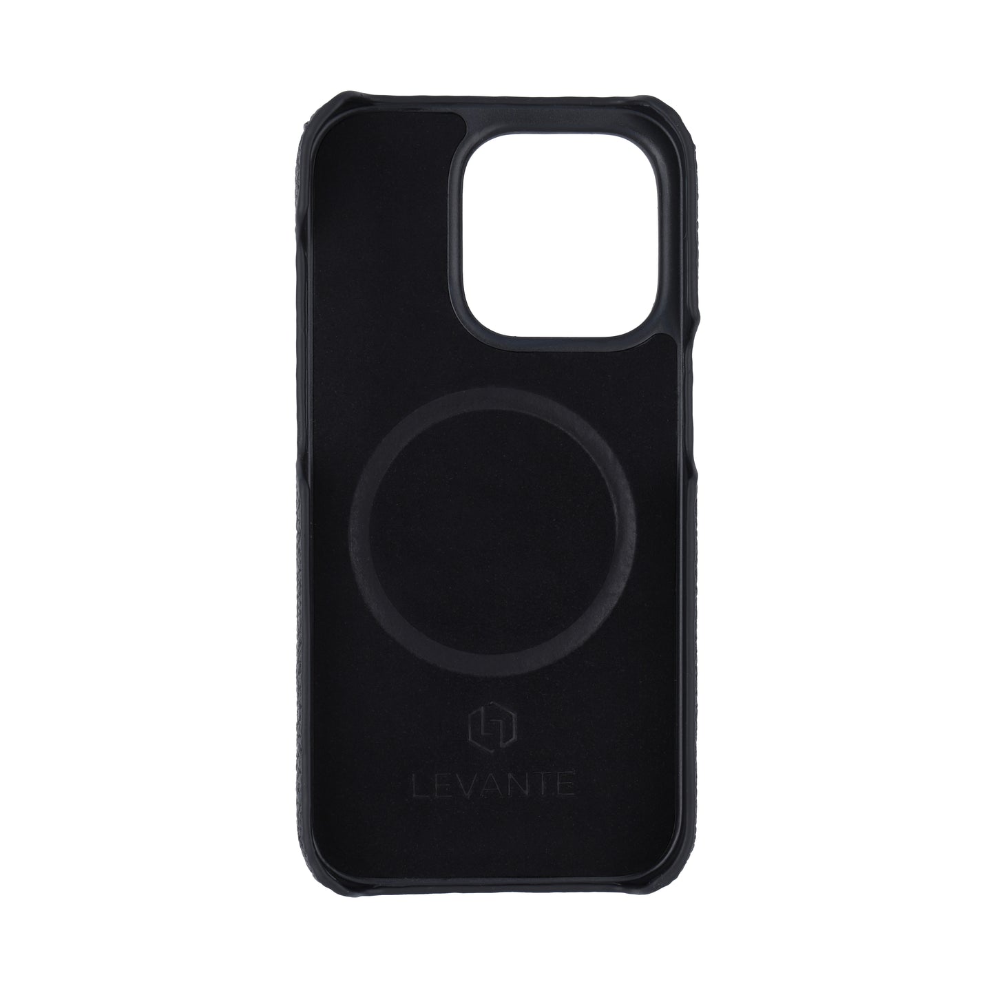 Black with crocodile side strap Blue - iPhone 16 pro max
