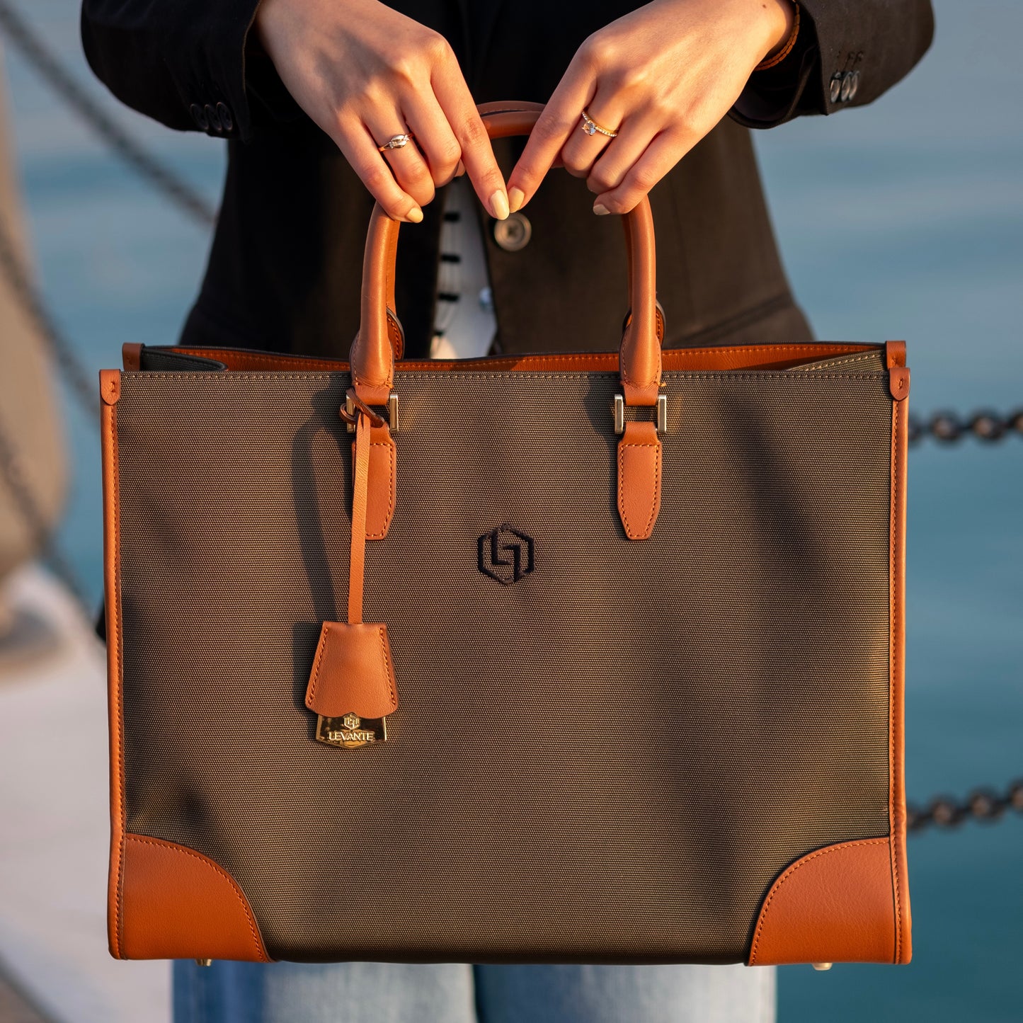 Olive Green - Tote Bag