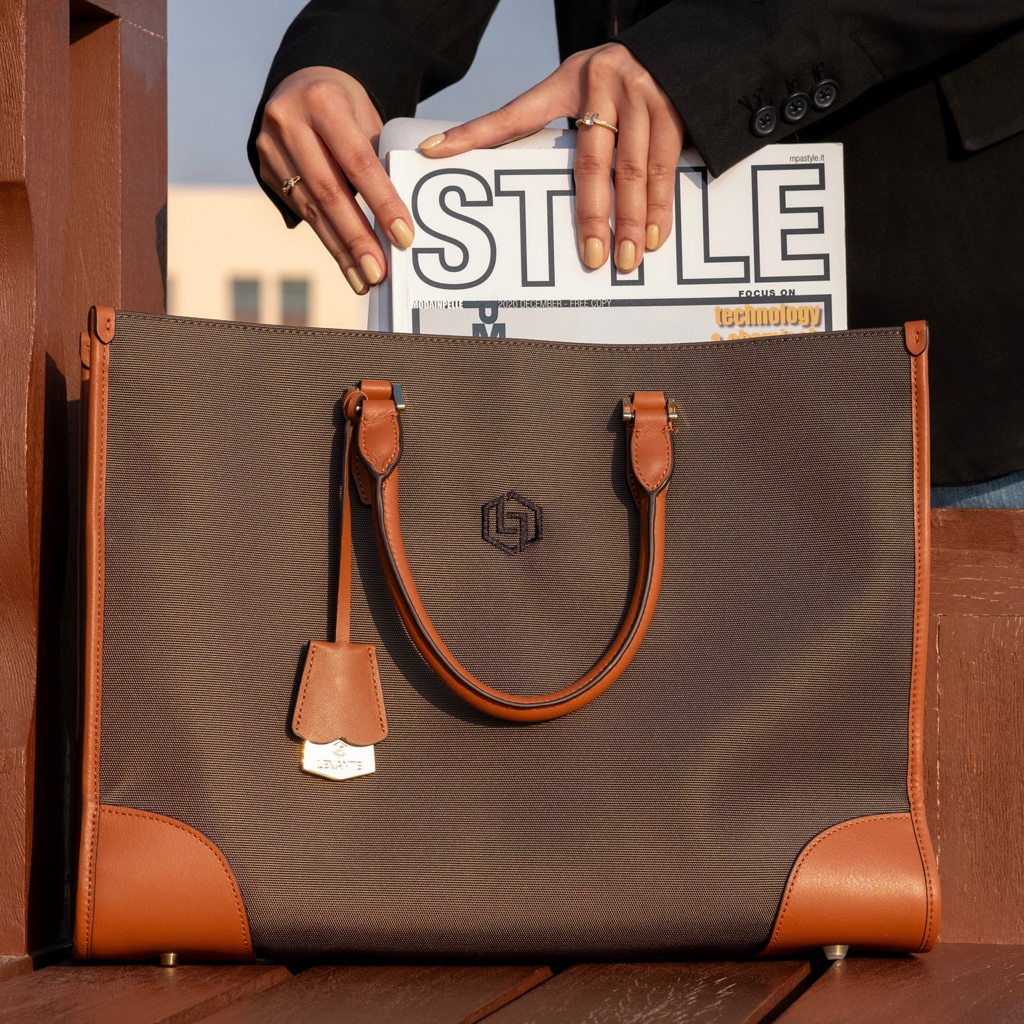 Olive Green - Tote Bag