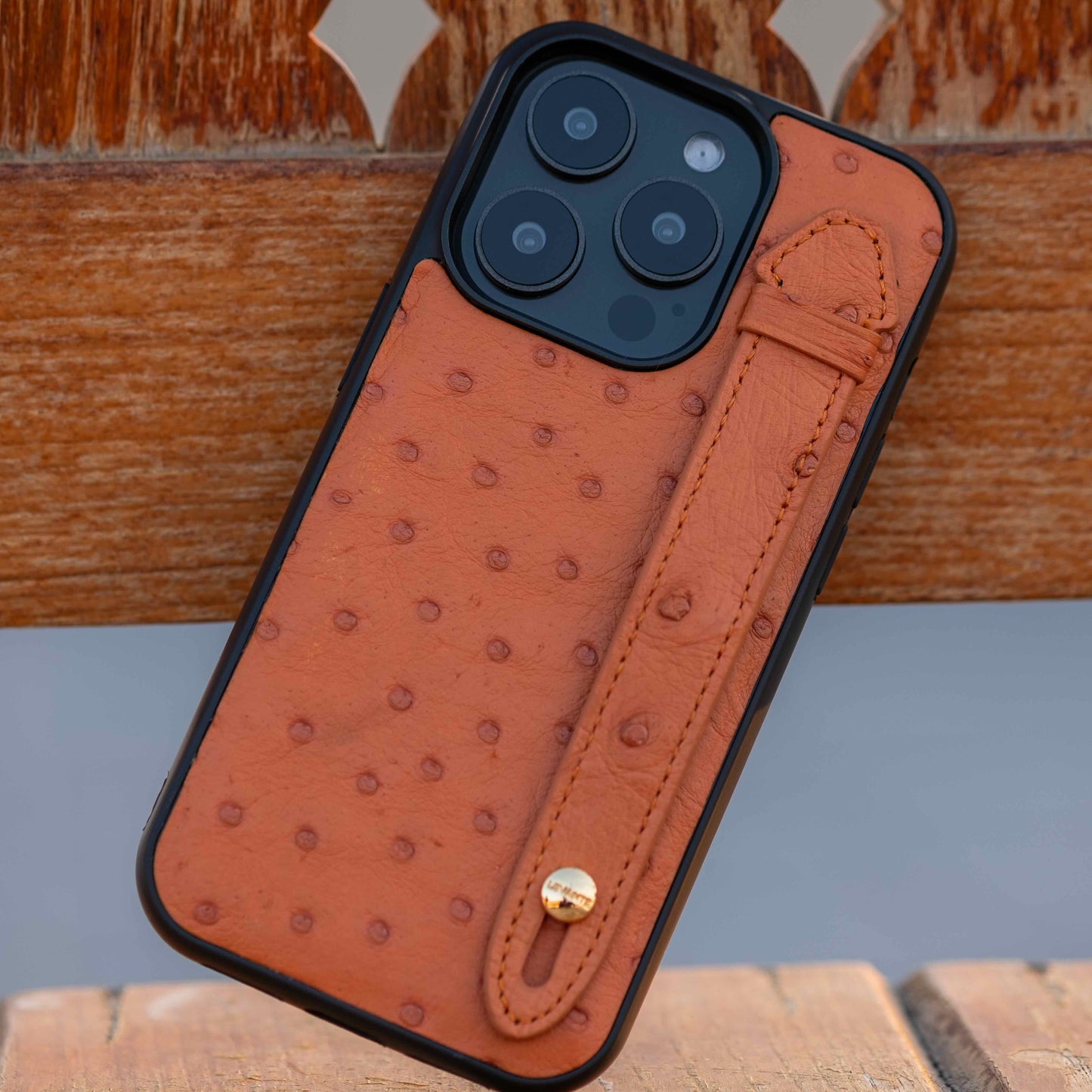 Tangerine - iPhone 14 pro max mobile case Ostrich