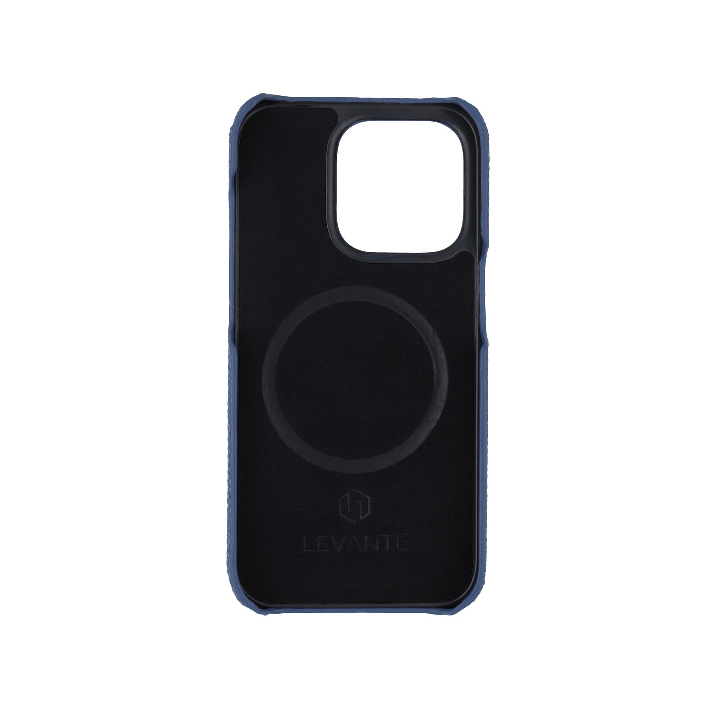 Blue with crocodile side strap Beige - iPhone 16 pro