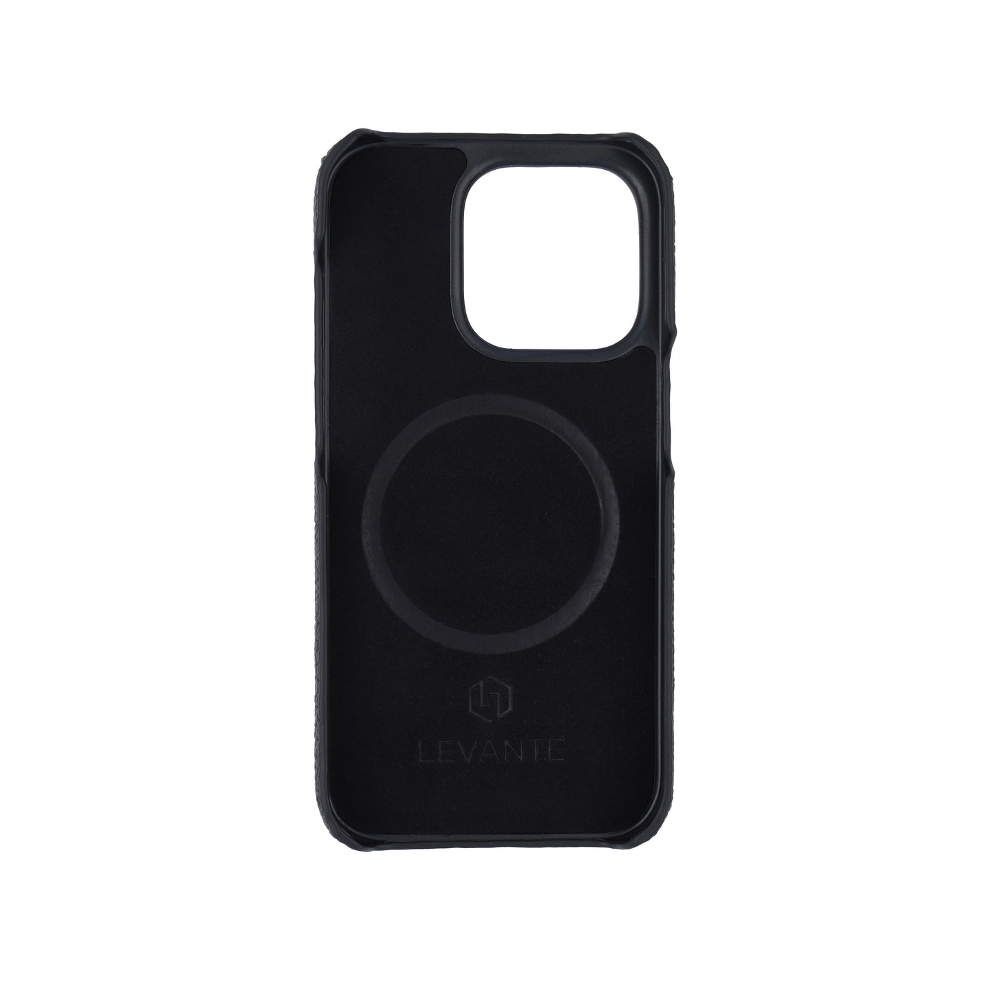 Black with crocodile side strap Blue - iPhone 16 pro