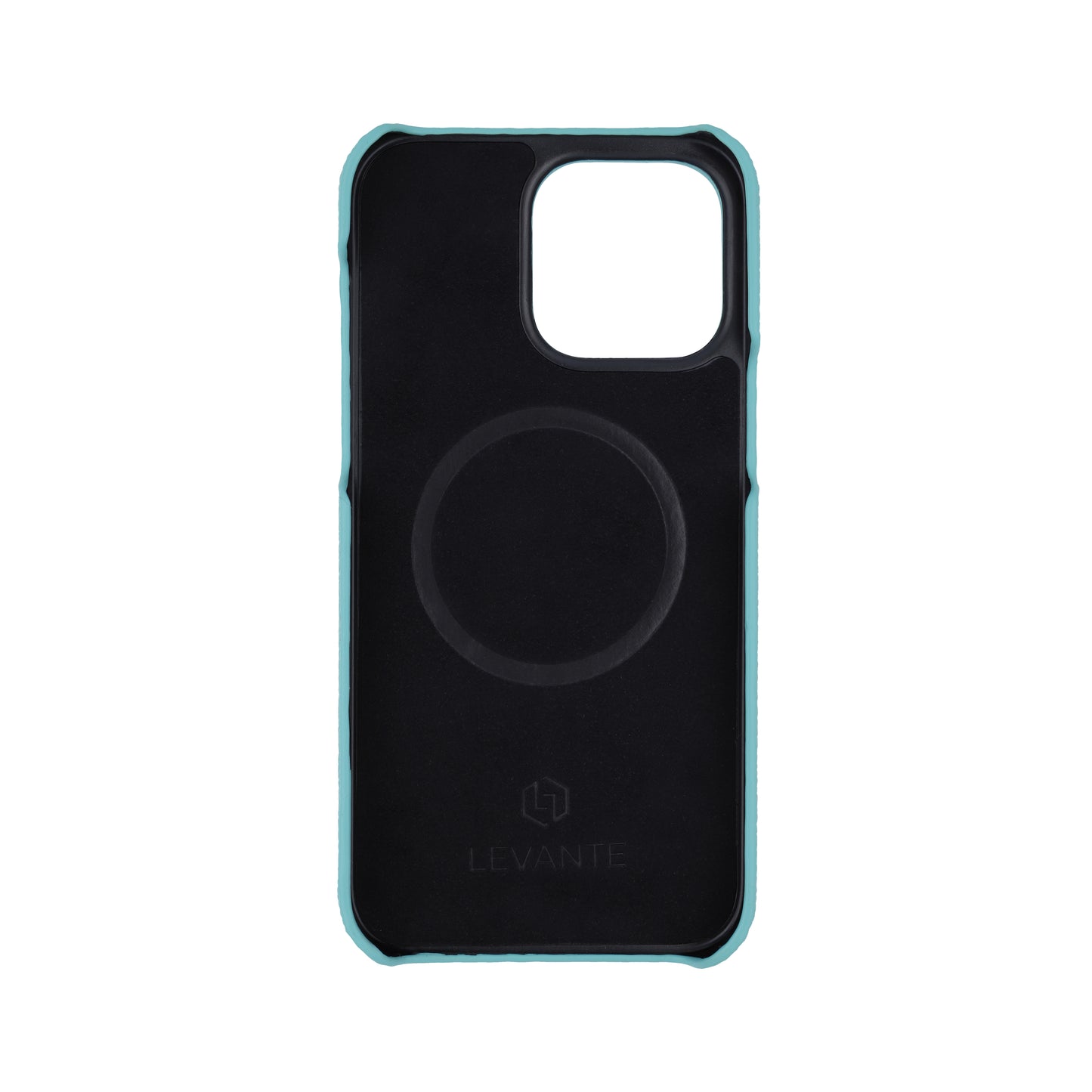 Macaron Blue with crocodile side strap Turquoise - iPhone 16 pro max