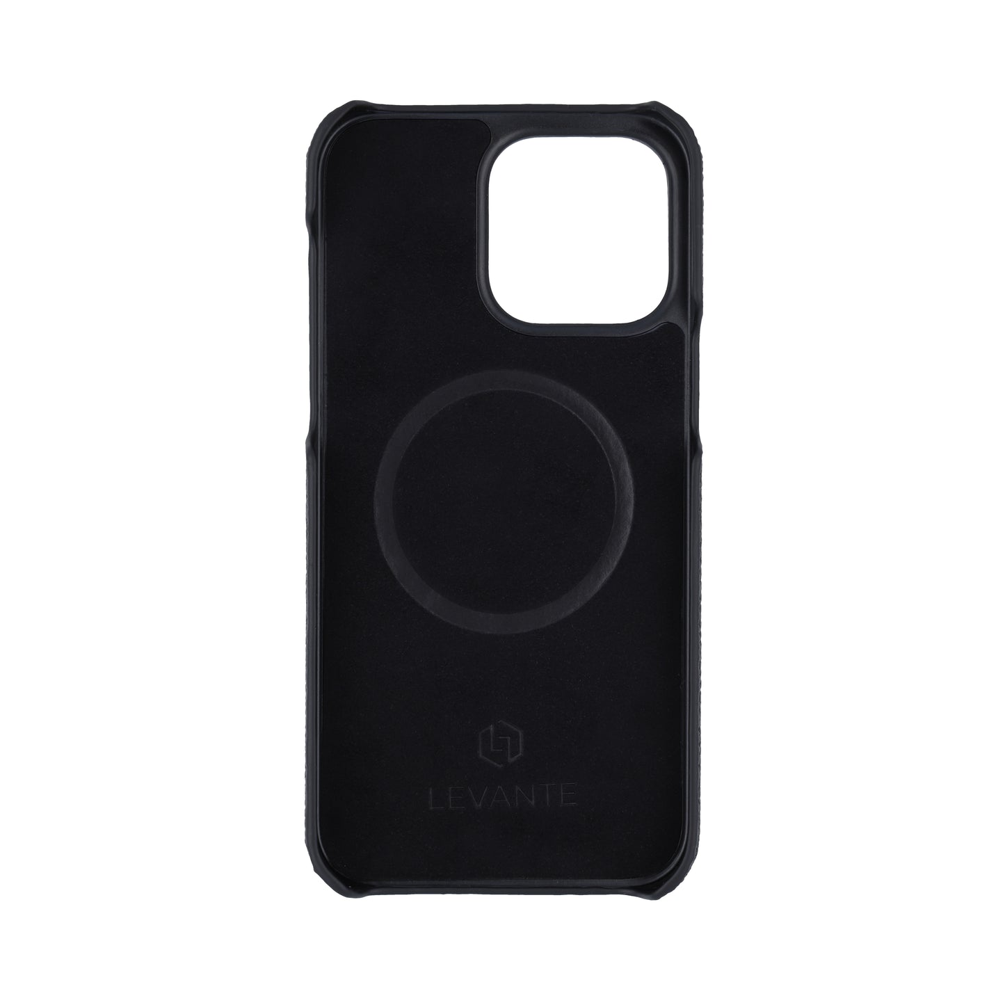 Black with ostrich side strap Brown - iPhone 16 pro max