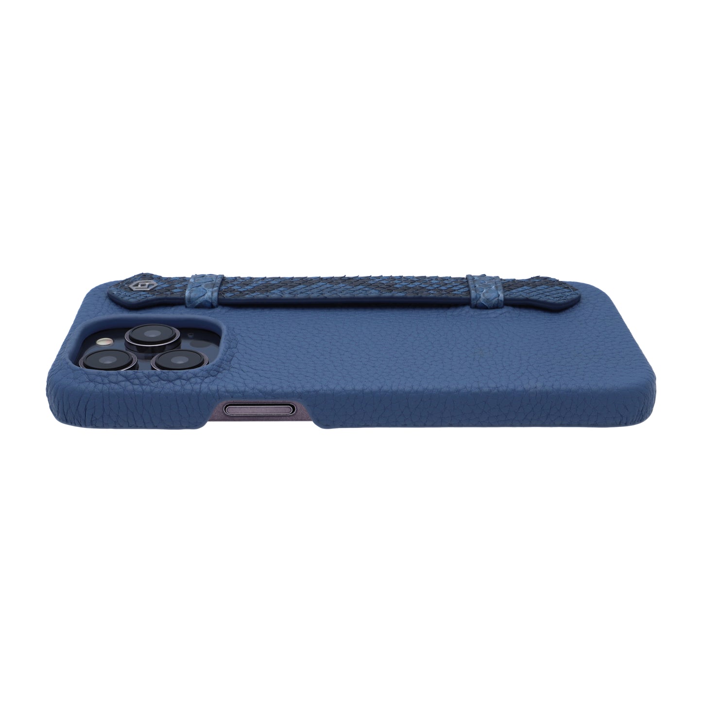 Blue with python side strap Blue - iPhone 14 pro max
