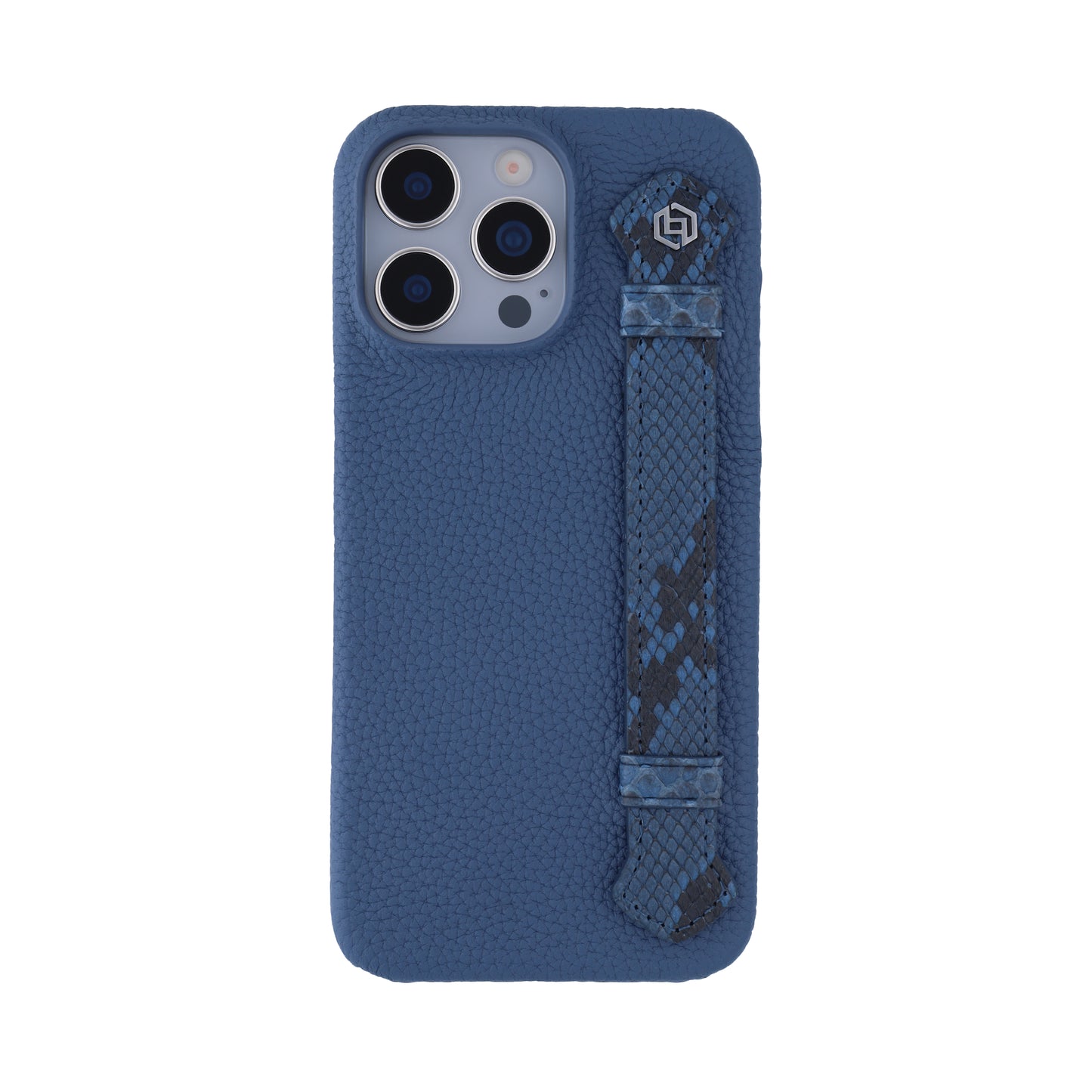 Blue with python side strap Blue - iPhone 16 pro max
