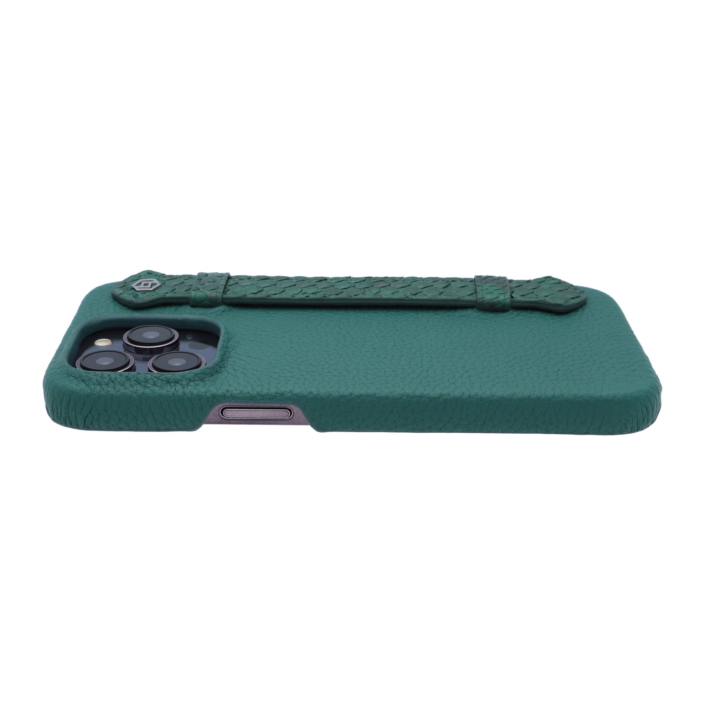 Green with python side strap Green - iPhone 14 pro max