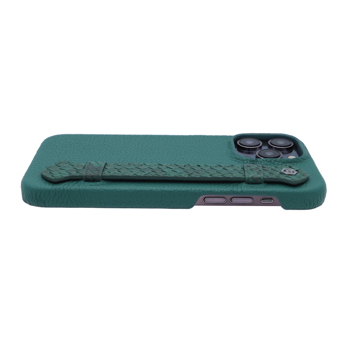Green with python side strap Green - iPhone 14 pro max