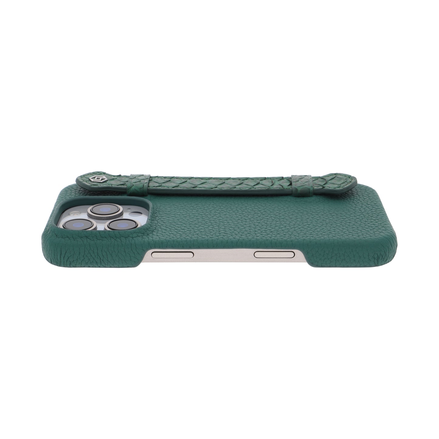 Green with python side strap Green - iPhone 16 pro
