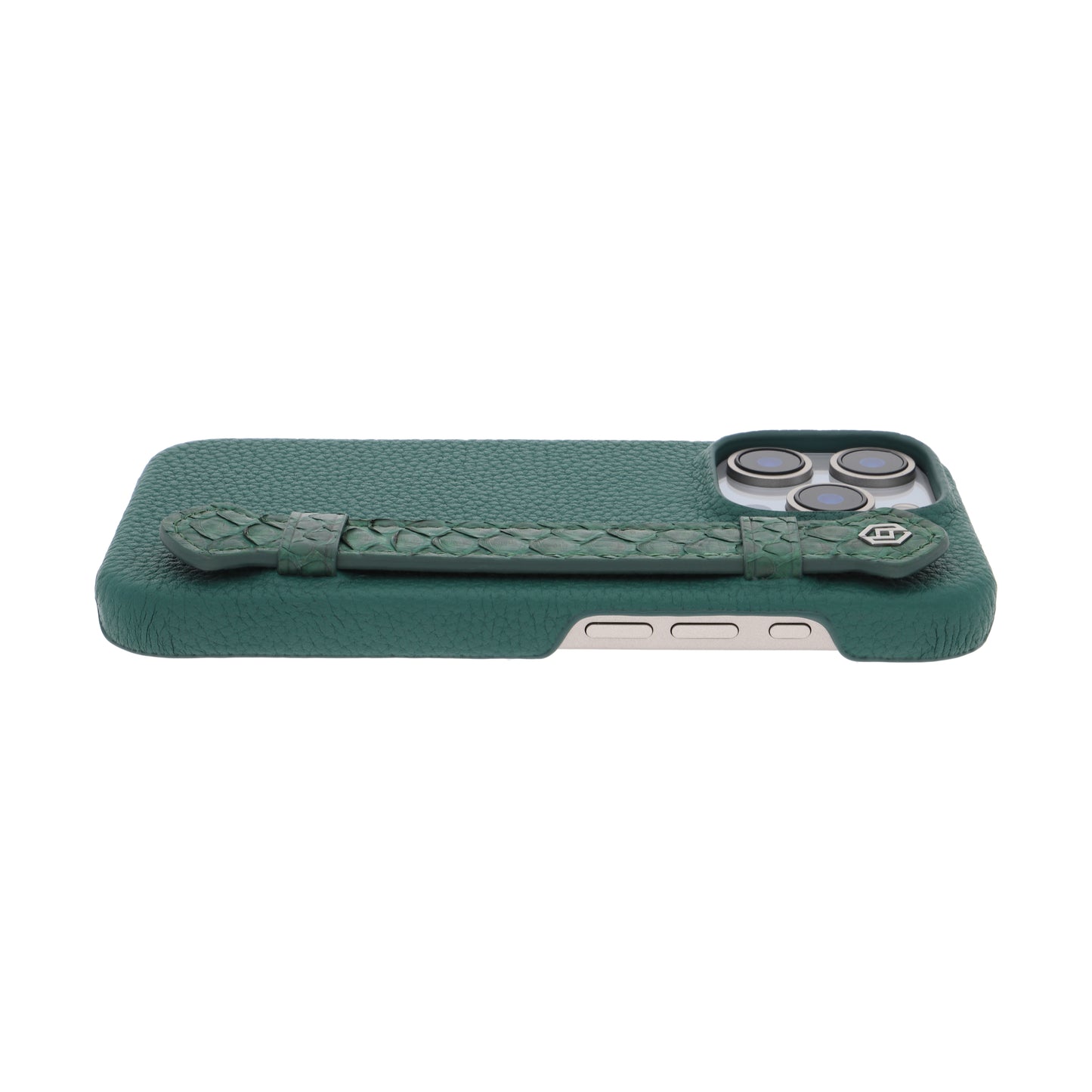 Green with python side strap Green - iPhone 16 pro