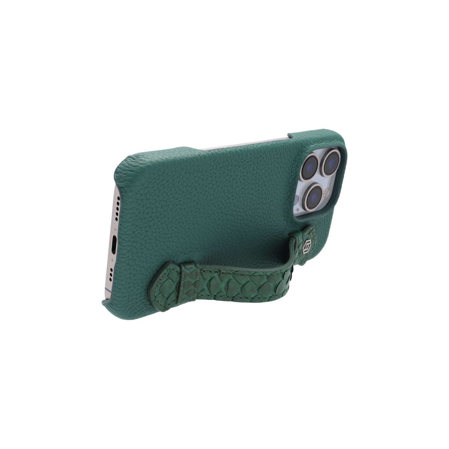 Green with python side strap Green - iPhone 16 pro