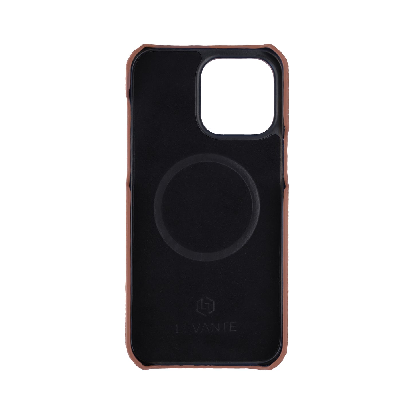 Tan with python side strap Brown - iPhone 16 pro max