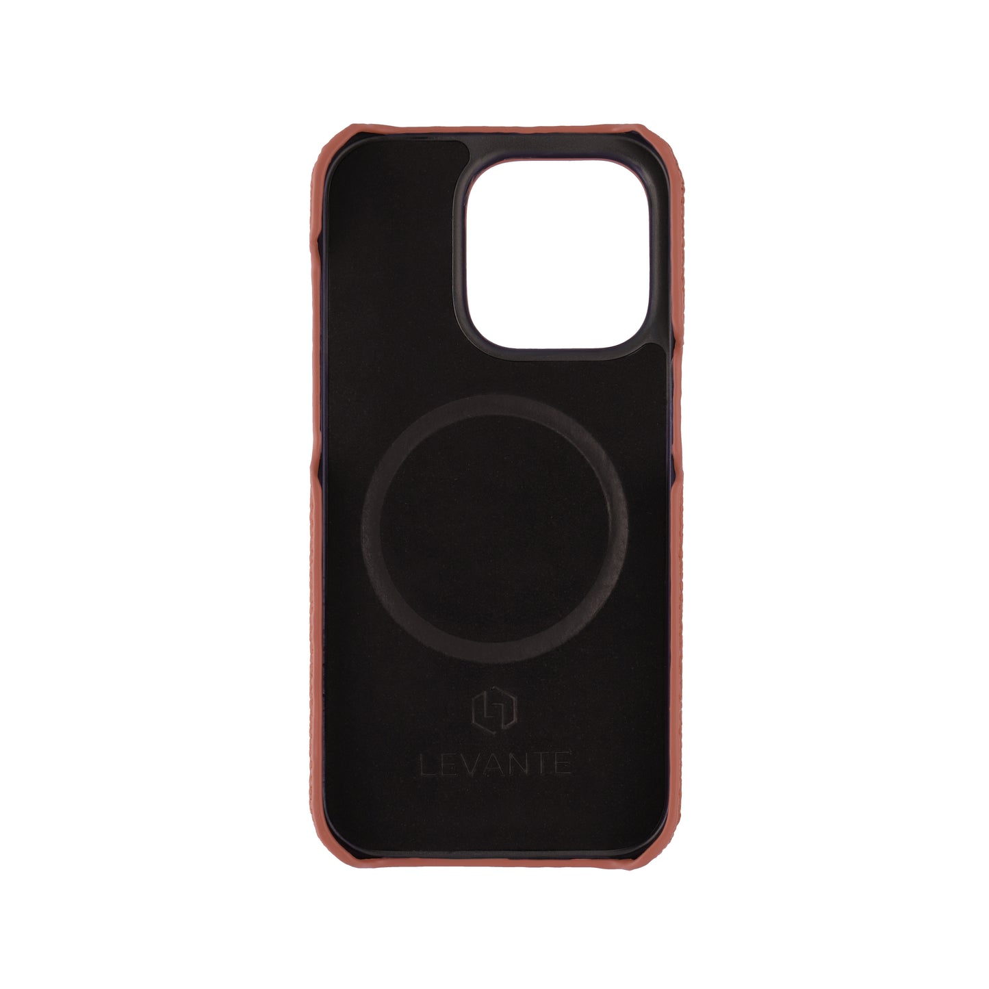 Tan with python side strap Green - iPhone 14 pro