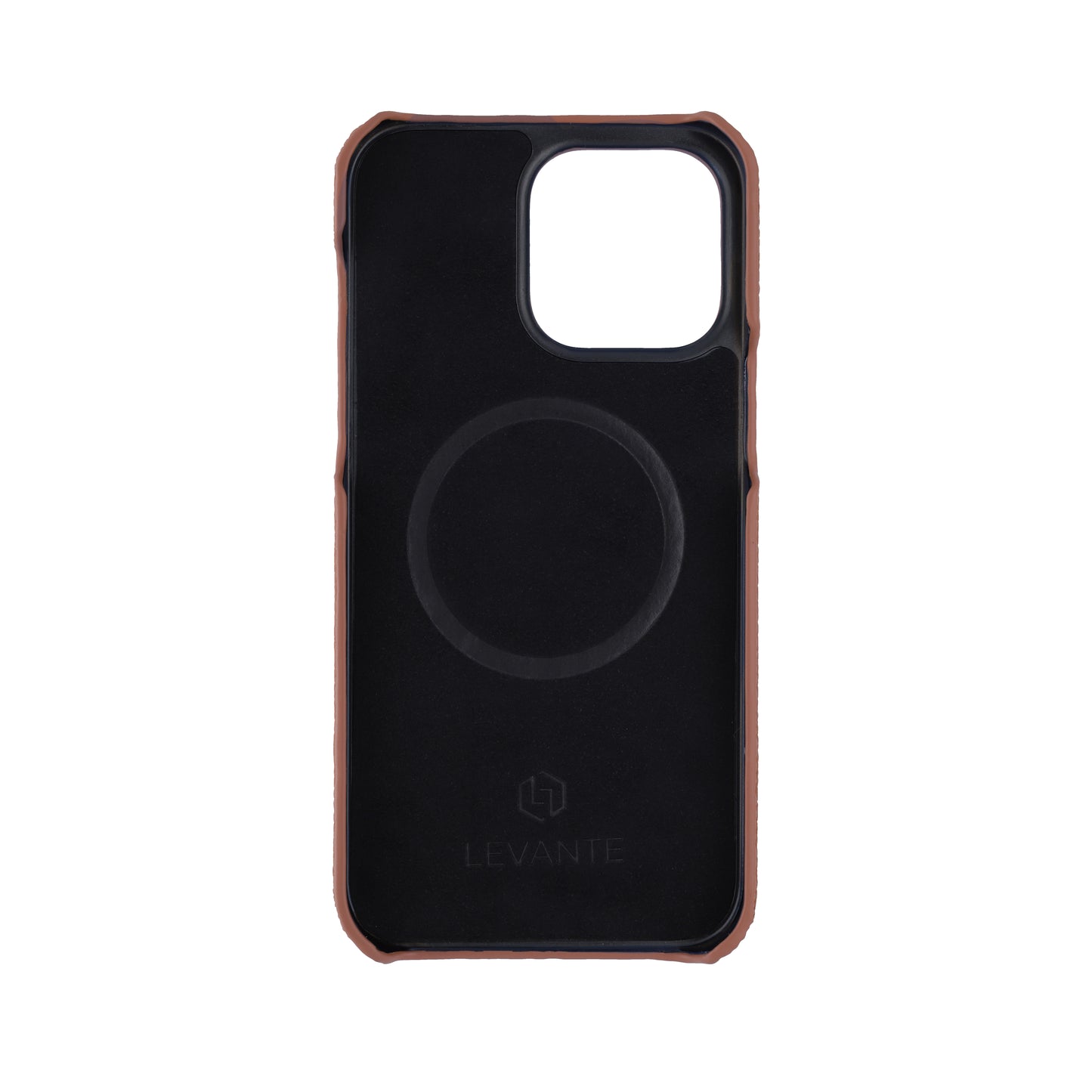 Tan with python side strap Green - iPhone 14 pro max