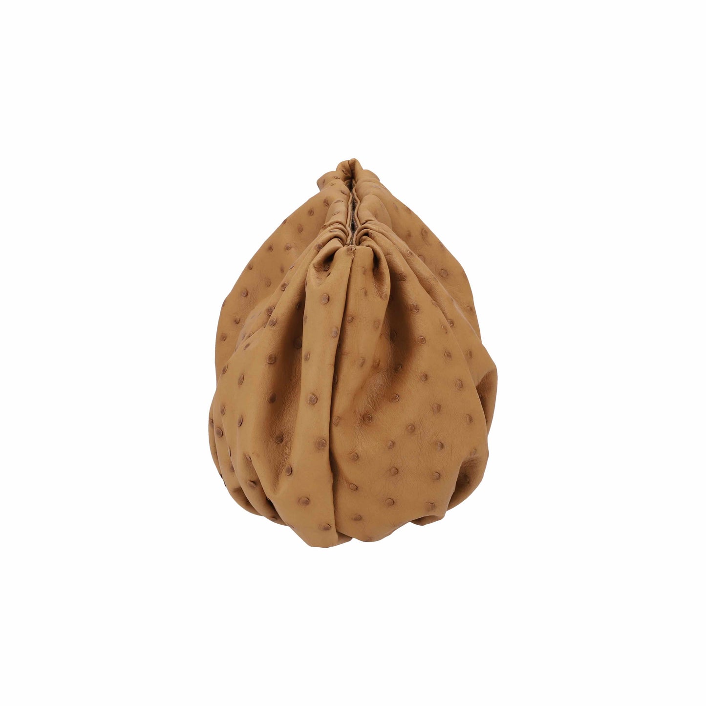 Brown Beige - Pouch Ostrich