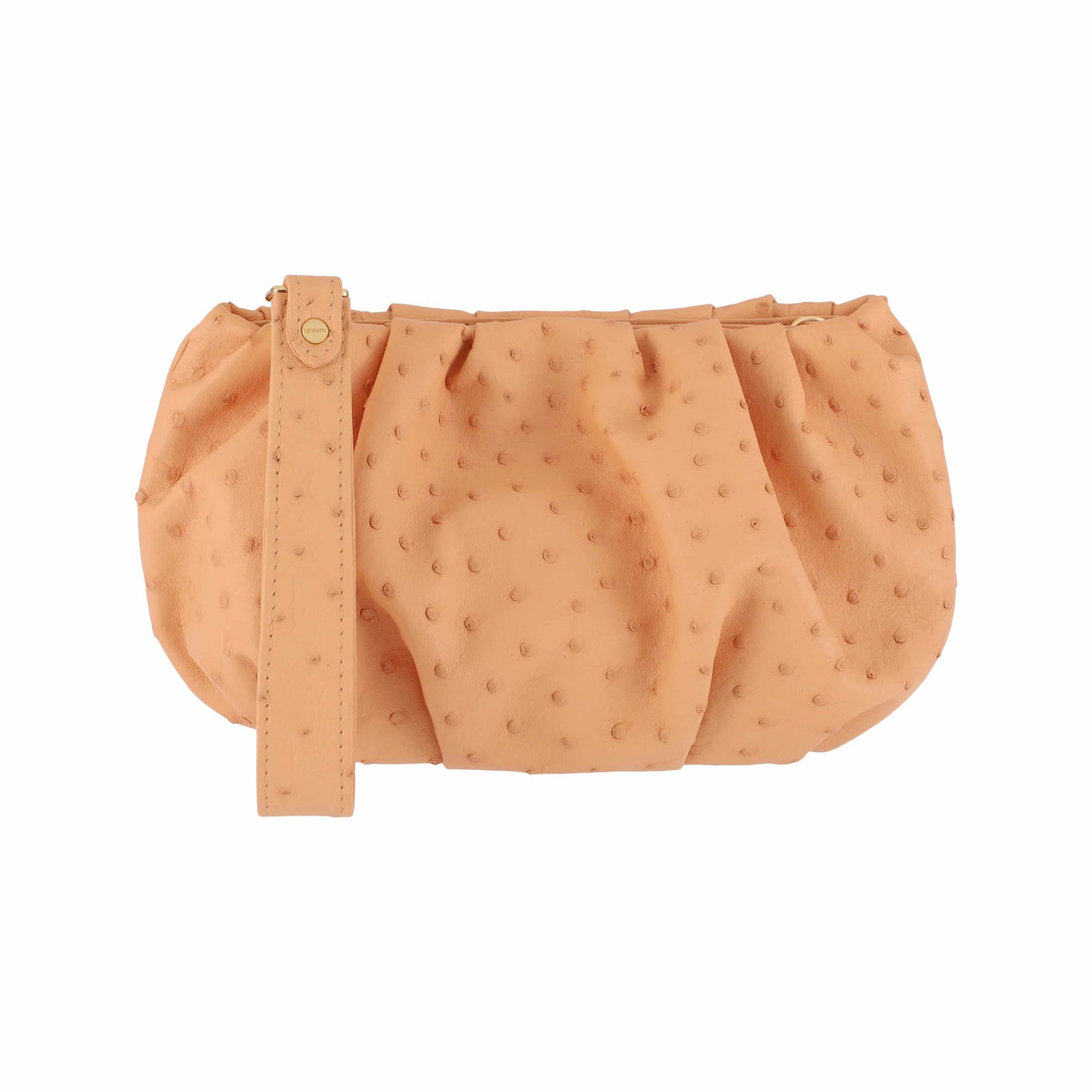 Peach - Pouch Ostrich