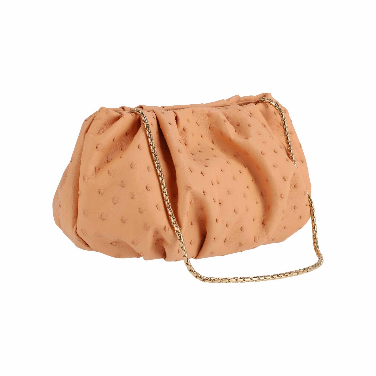 Peach - Pouch Ostrich