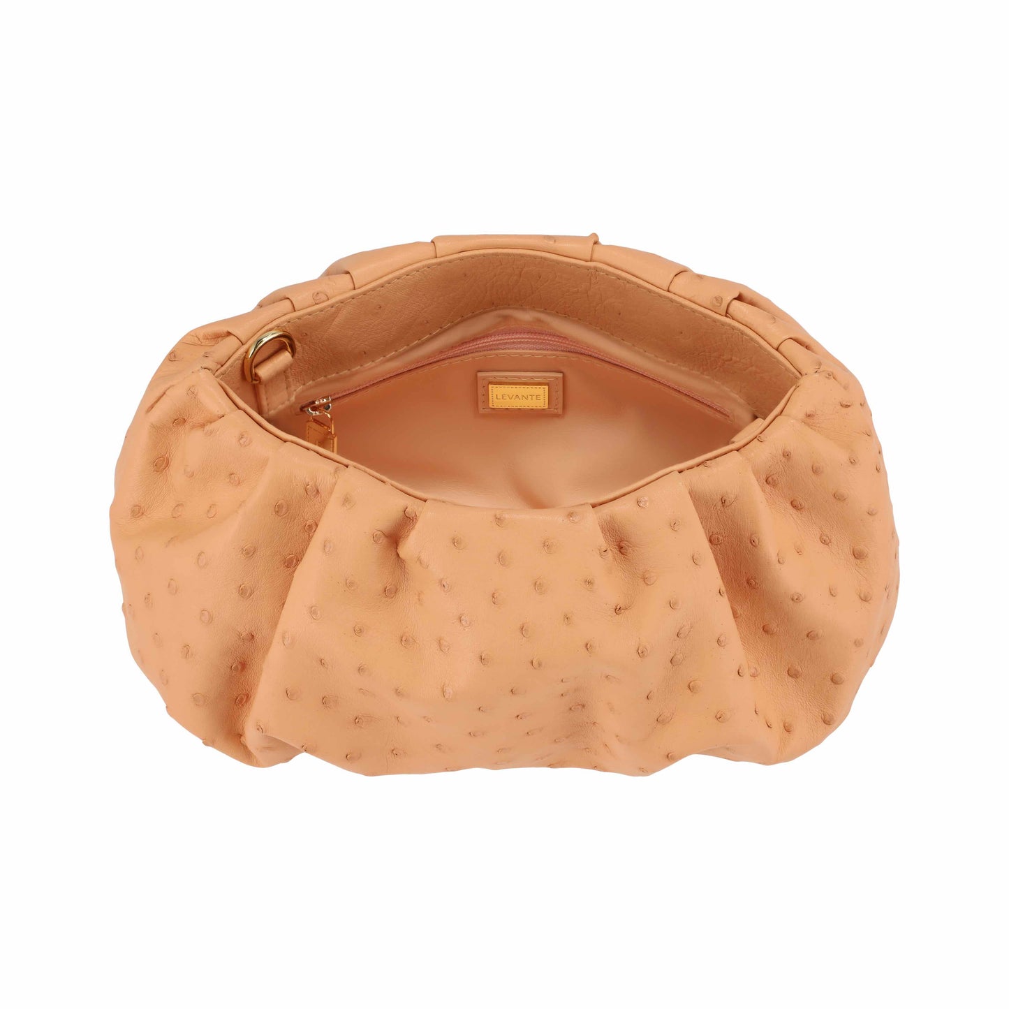 Peach - Pouch Ostrich