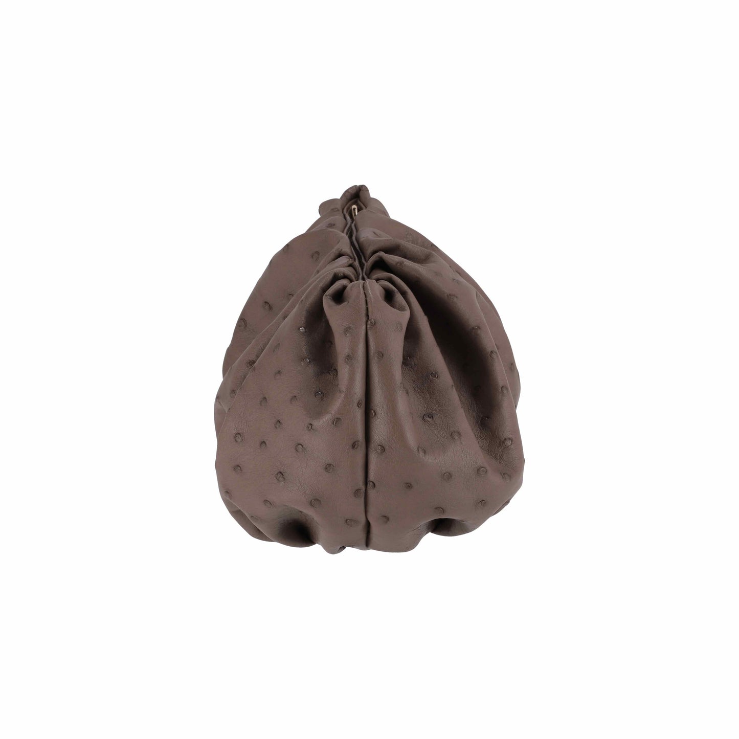 Taupe - Pouch Ostrich