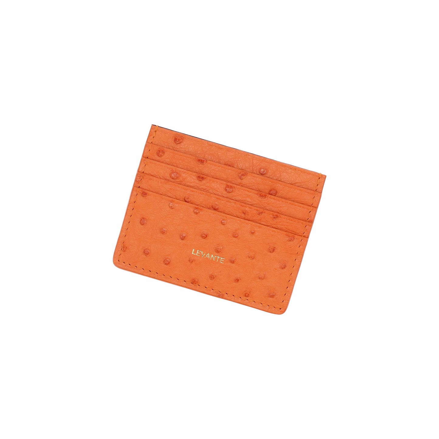Tangerine - Card Holder Ostrich