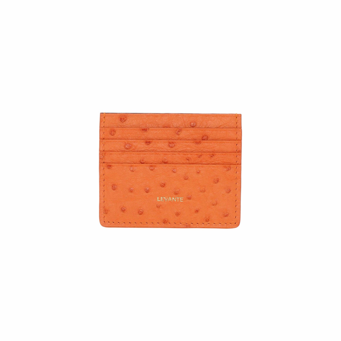 Tangerine - Card Holder Ostrich