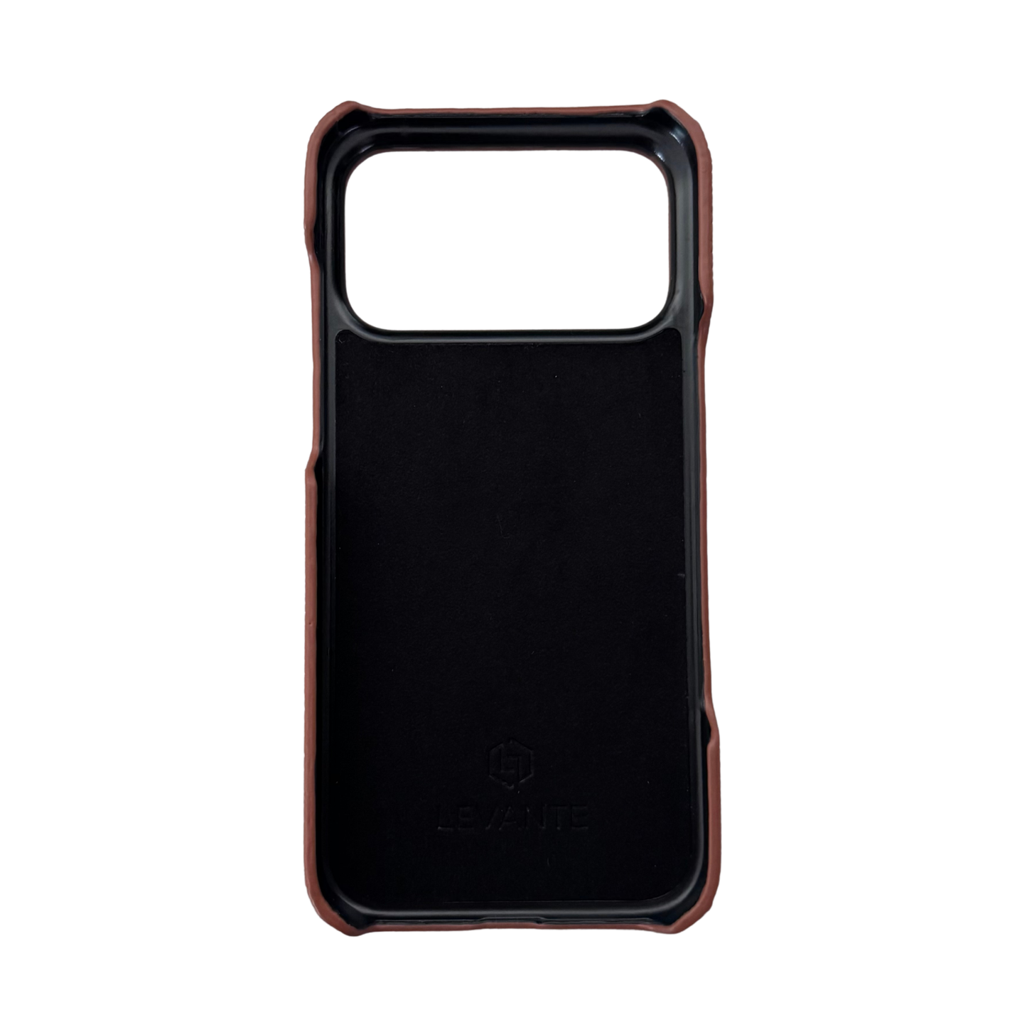 Tan togo with python middle strap Brown - iPhone 17 pro max