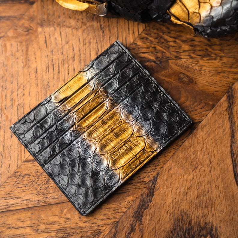 Metallic Black - Card Holder Python