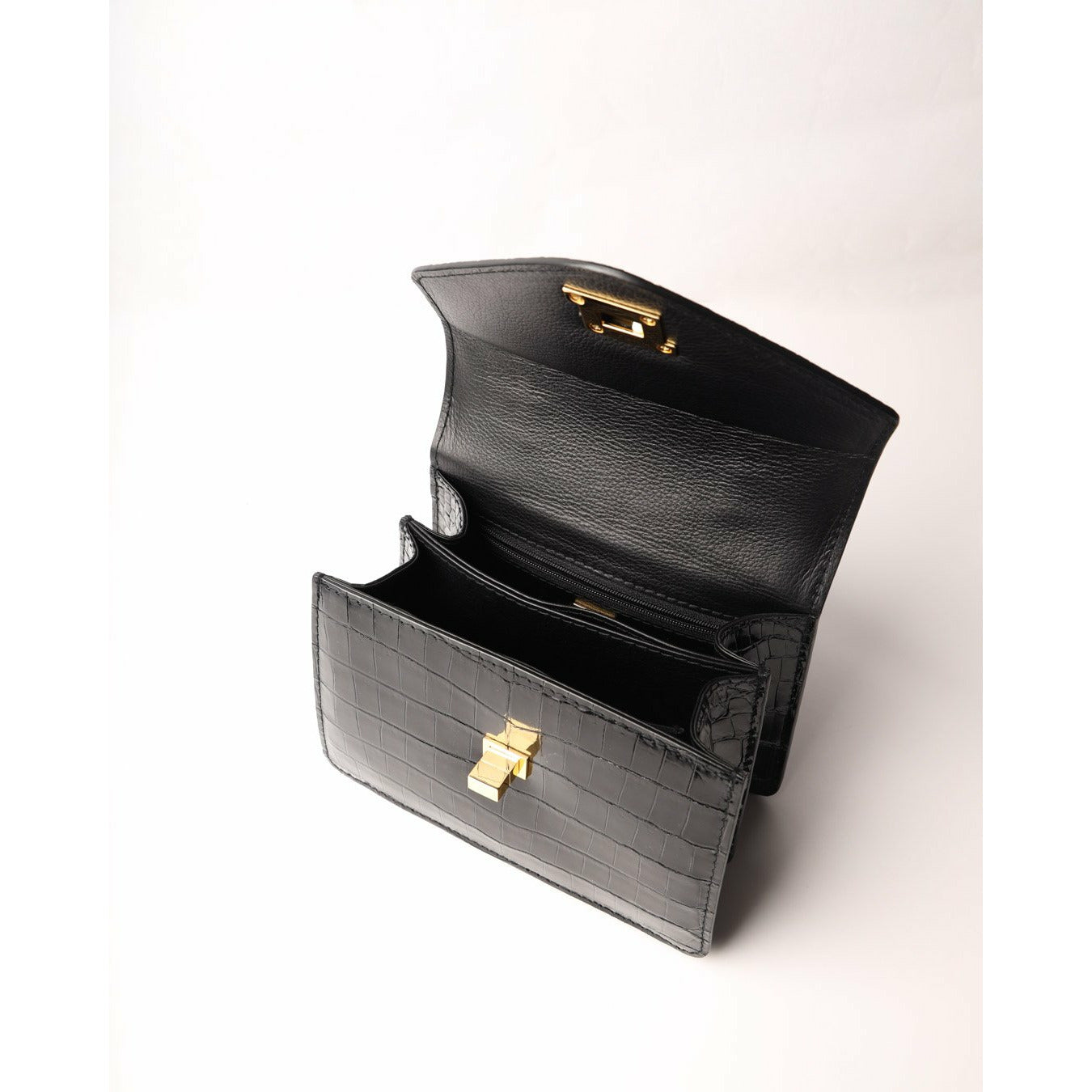 Black - Classic Crocodile (2 Pieces Left)