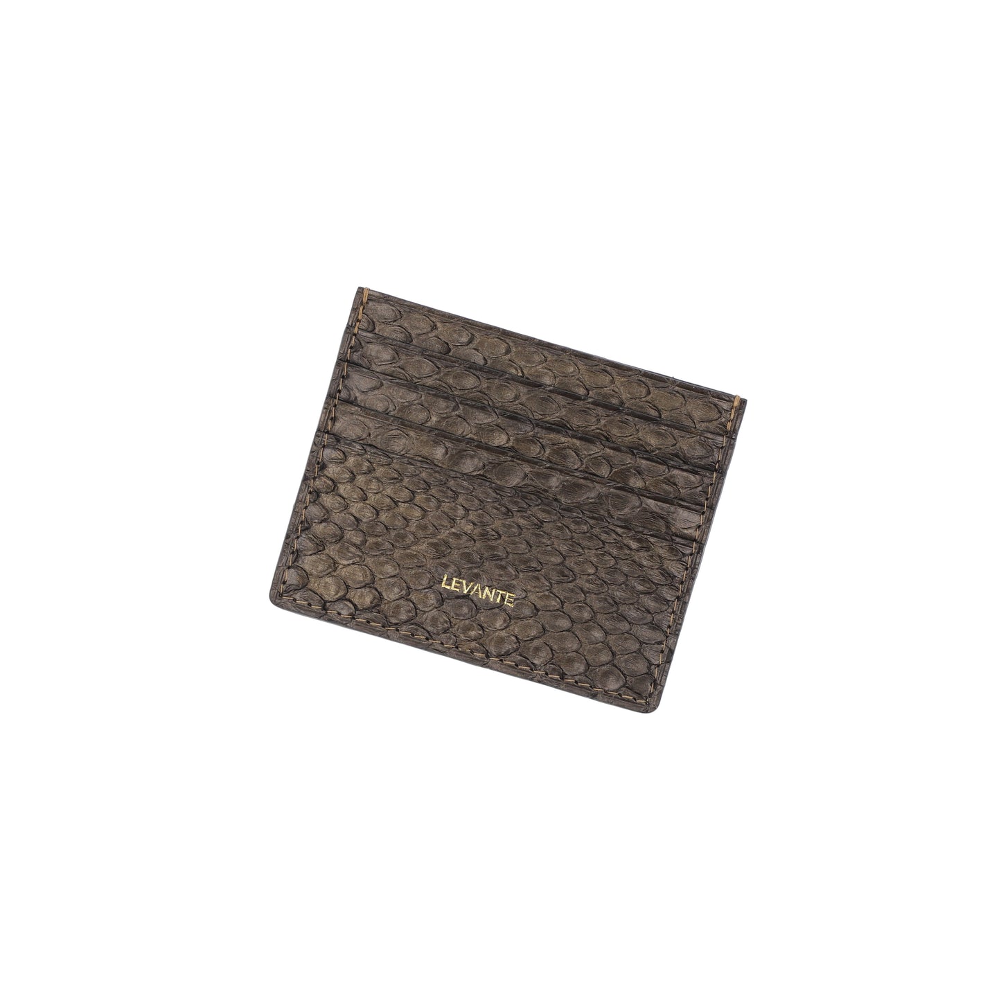 Antique Gold - Card Holder Python