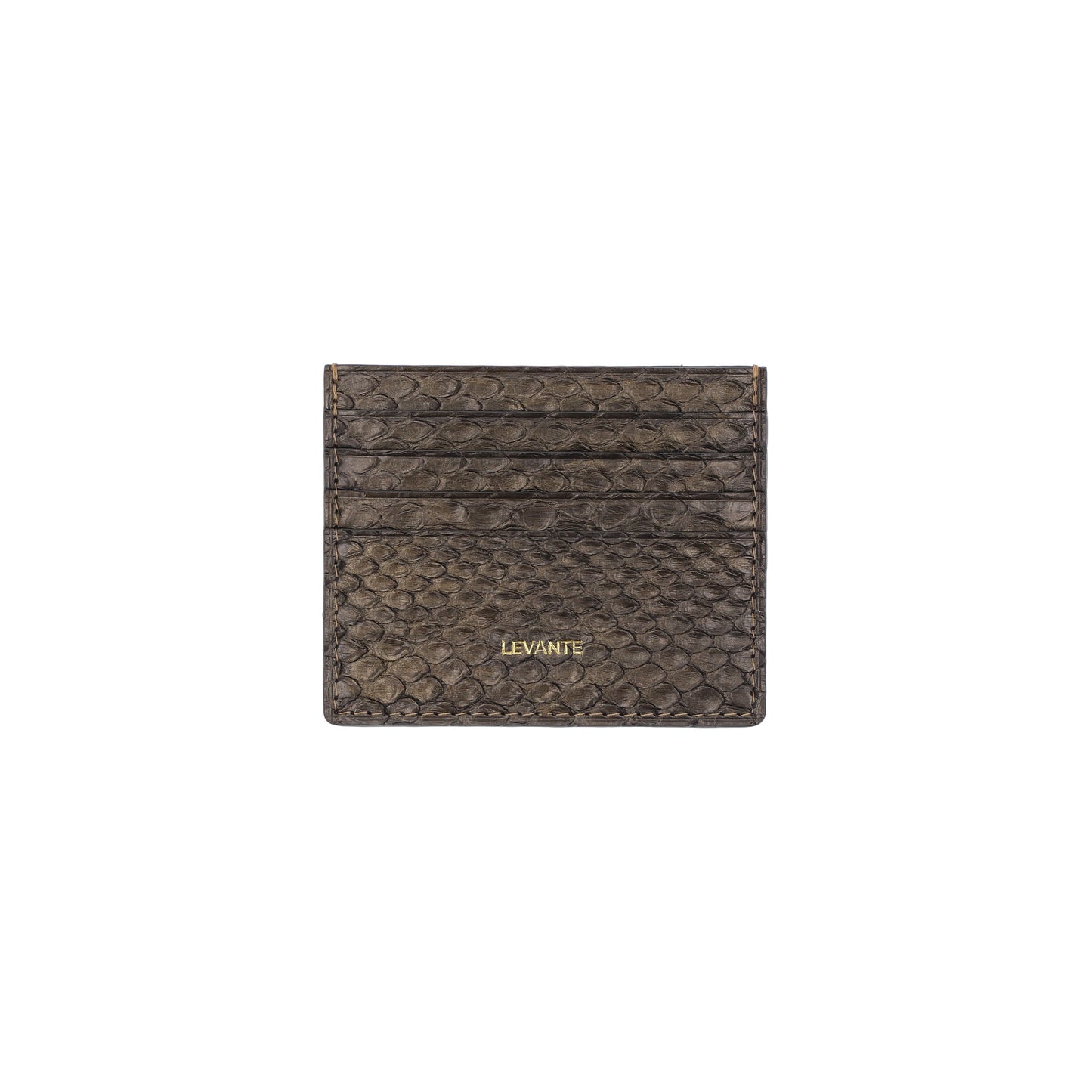 Antique Gold - Card Holder Python