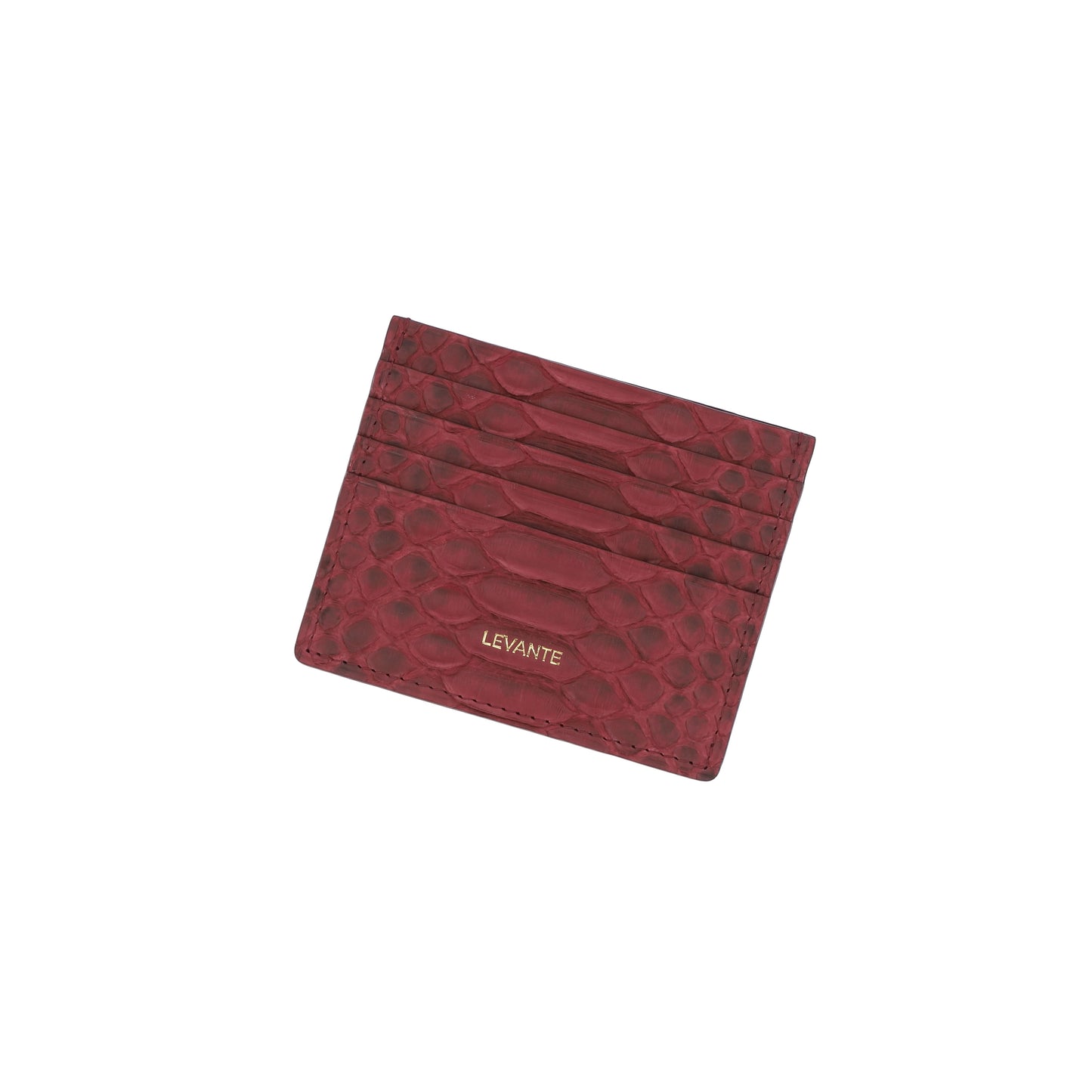 Burgundy Matt - Card Holder Python