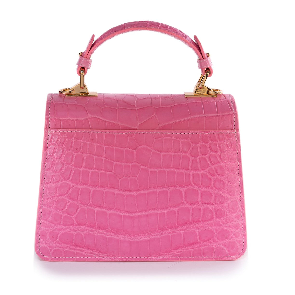 Pastel Pink- Classic Crocodile