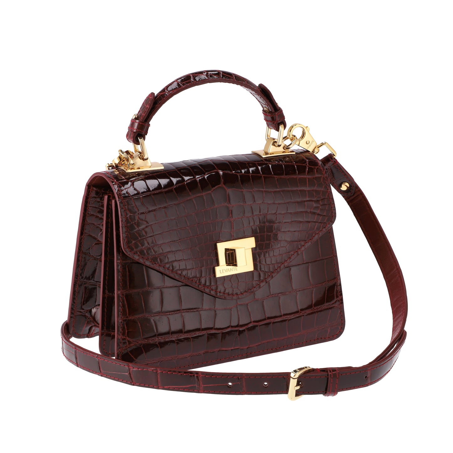 Maroon- Classic Crocodile