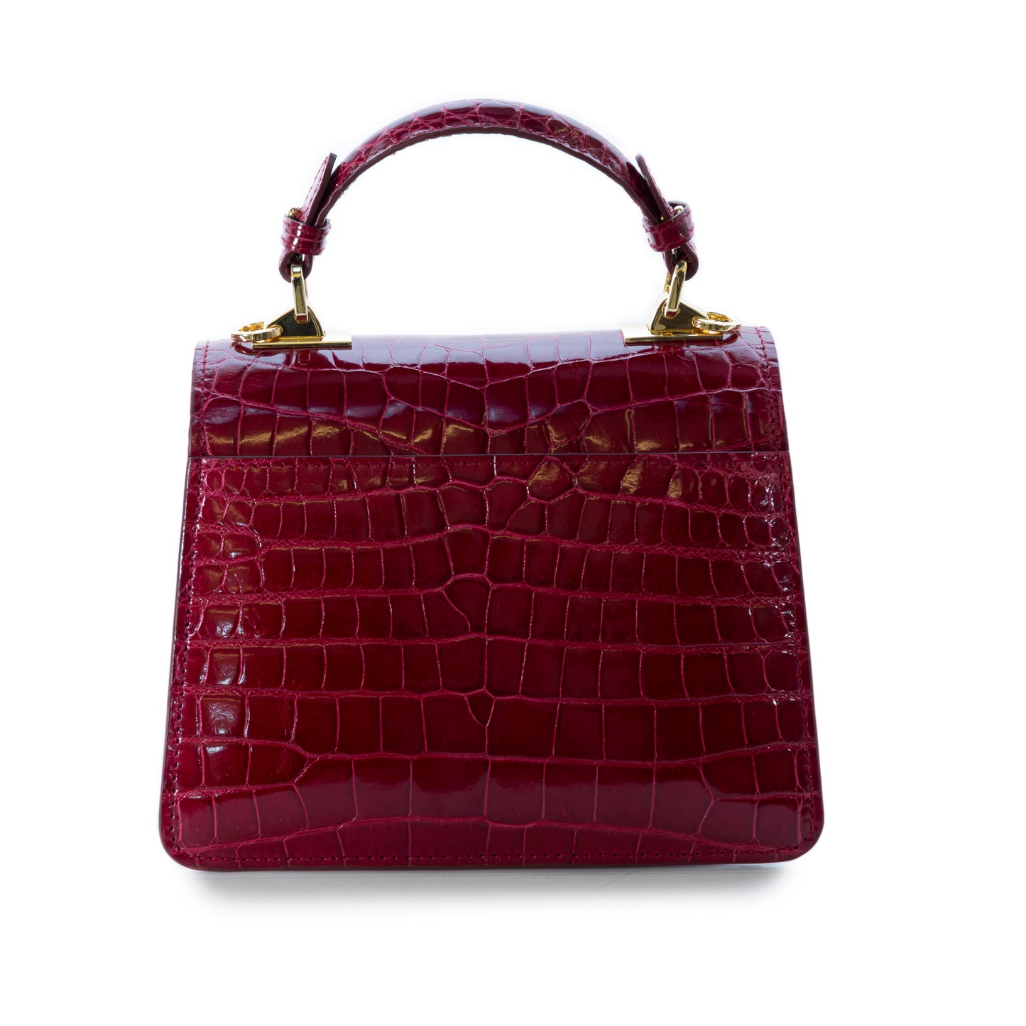 Cherry Red- Classic Crocodile