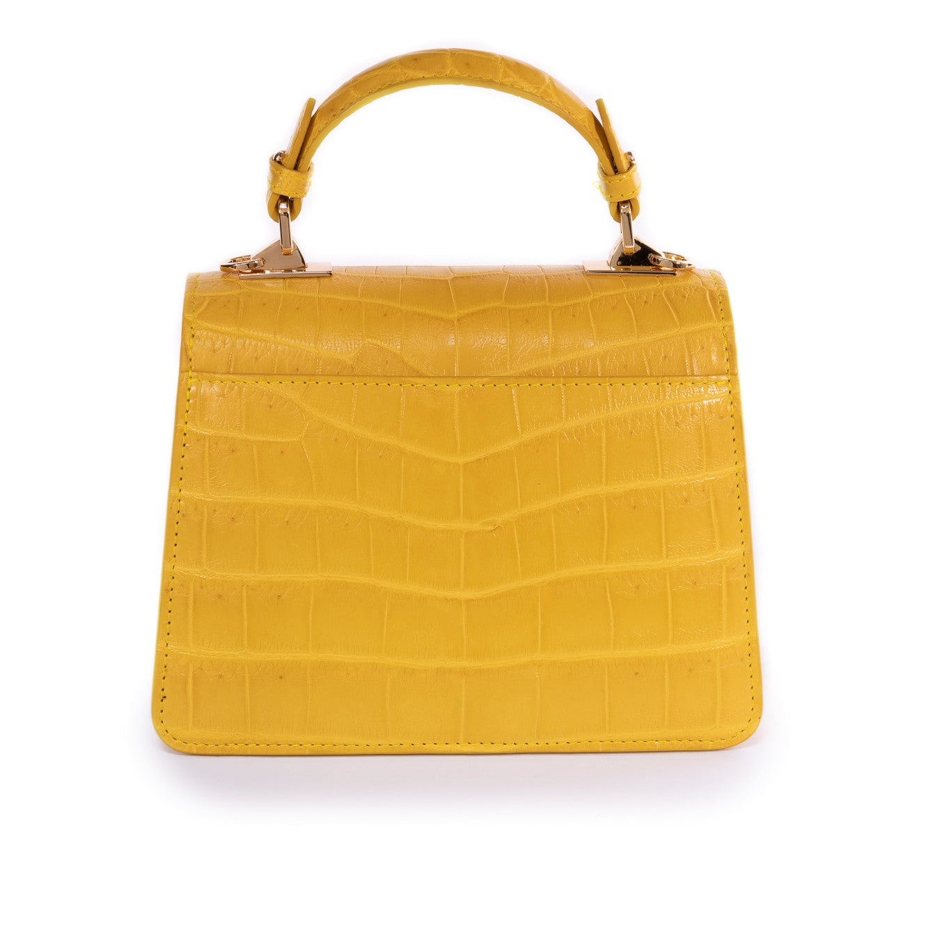 Mustard Yellow -Classic Crocodile
