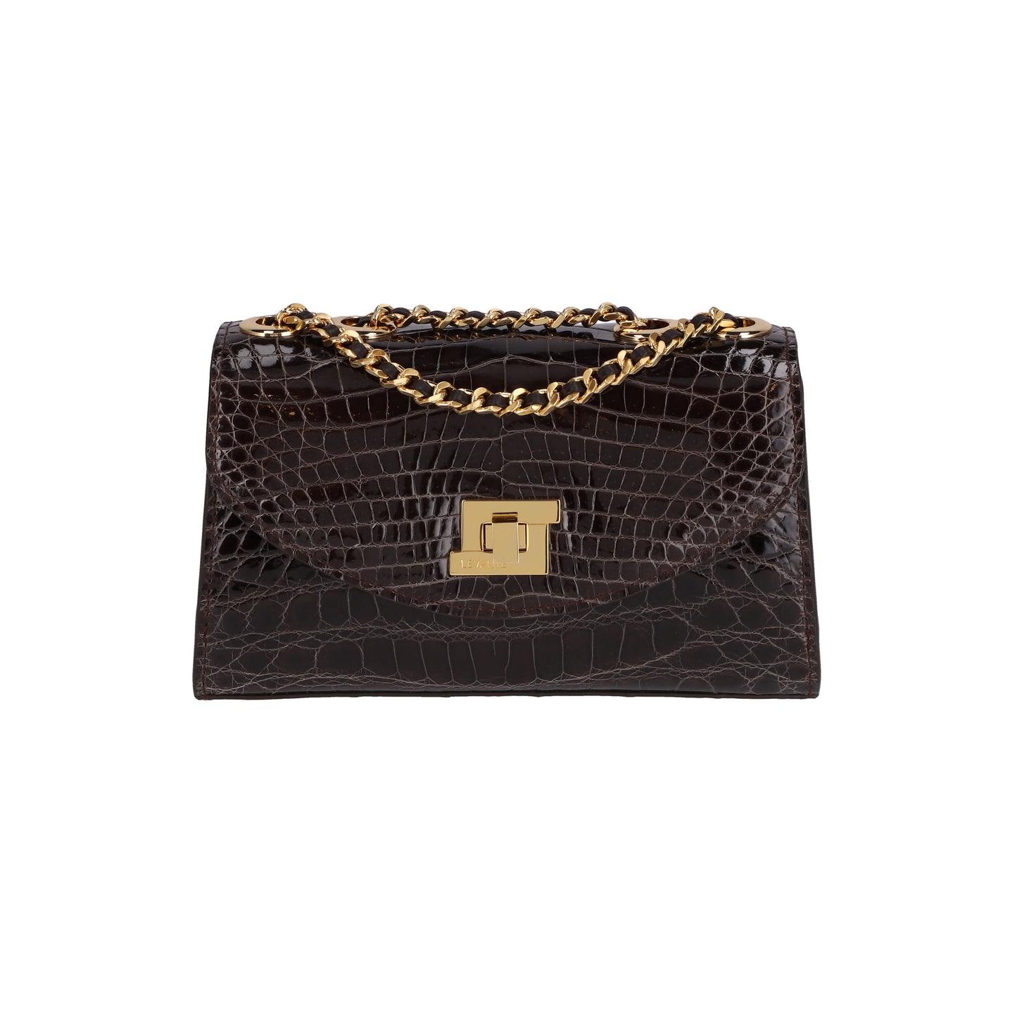 Charcoal Glazed - Clutch Crocodile