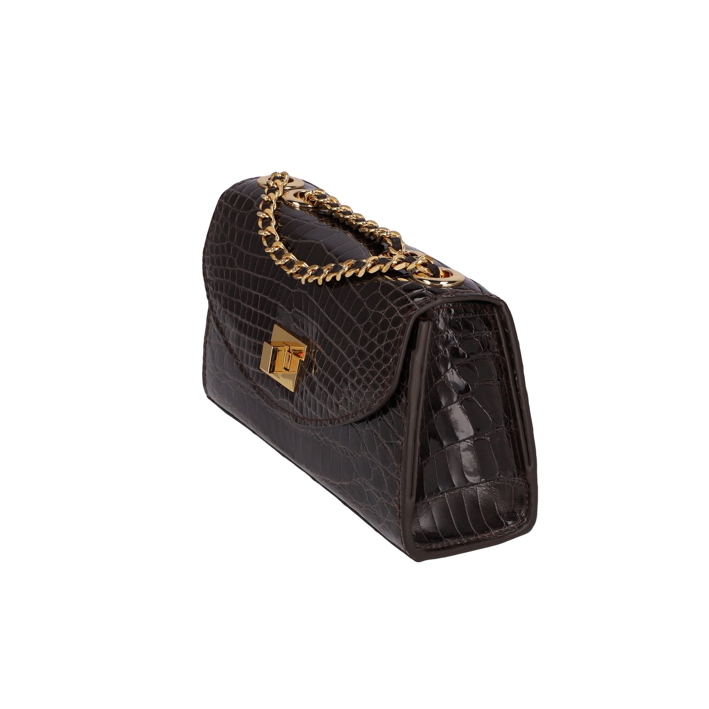Charcoal Glazed - Clutch Crocodile