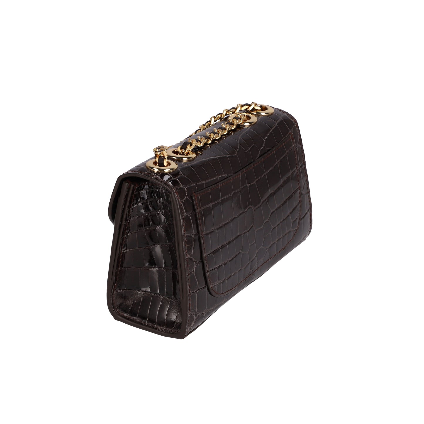 Charcoal Glazed - Clutch Crocodile