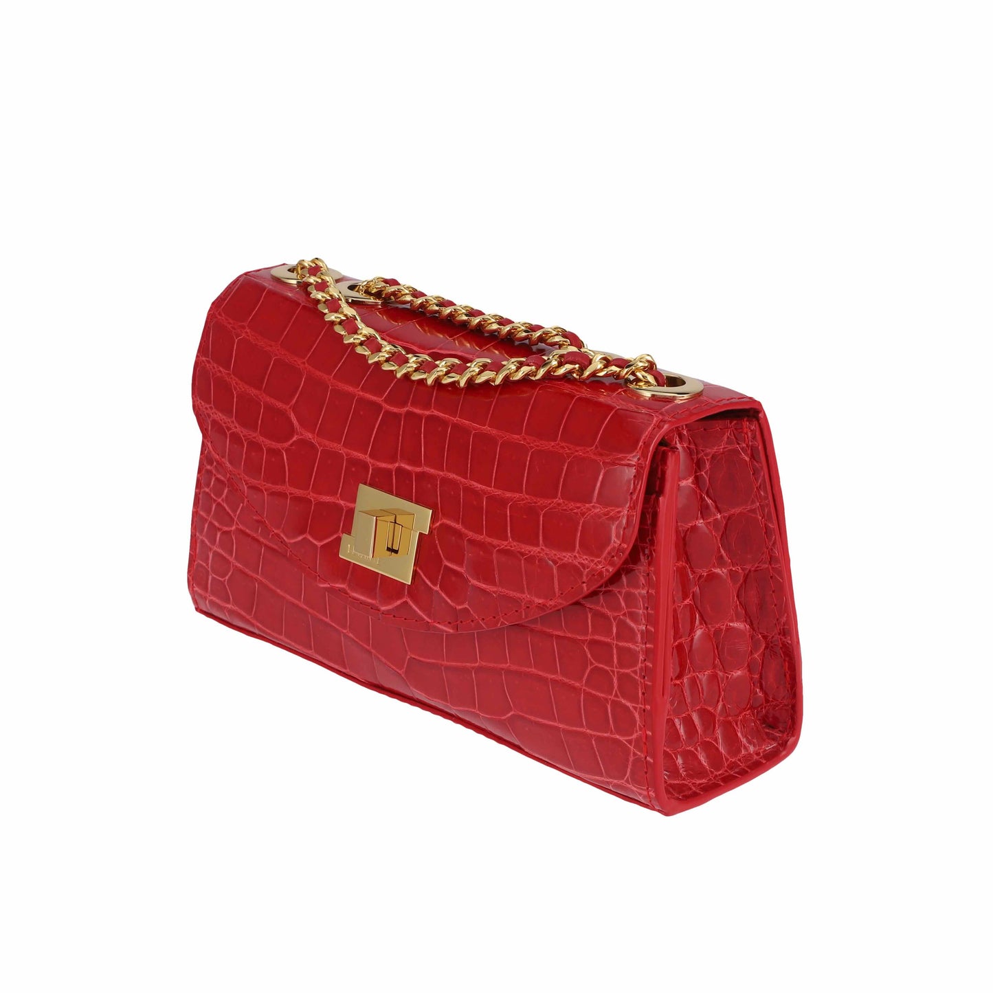 Red - Clutch Crocodile
