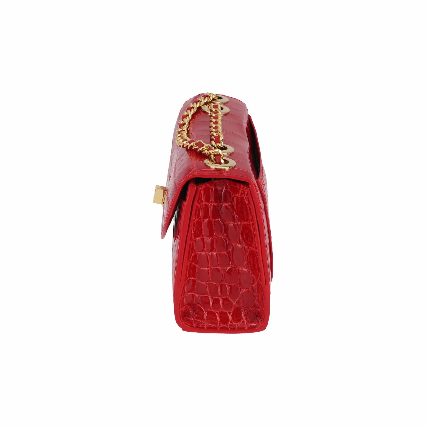 Red - Clutch Crocodile