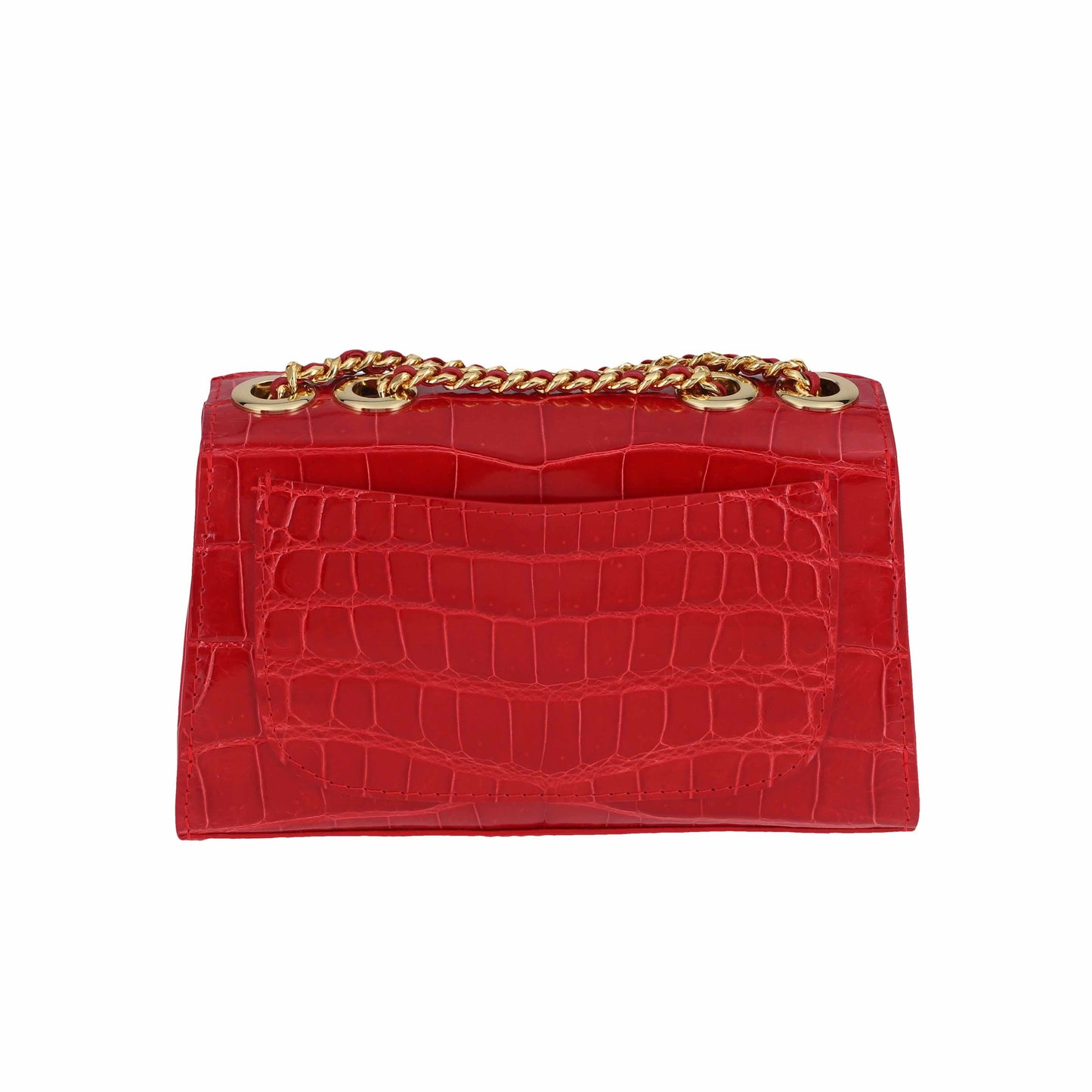 Red - Clutch Crocodile