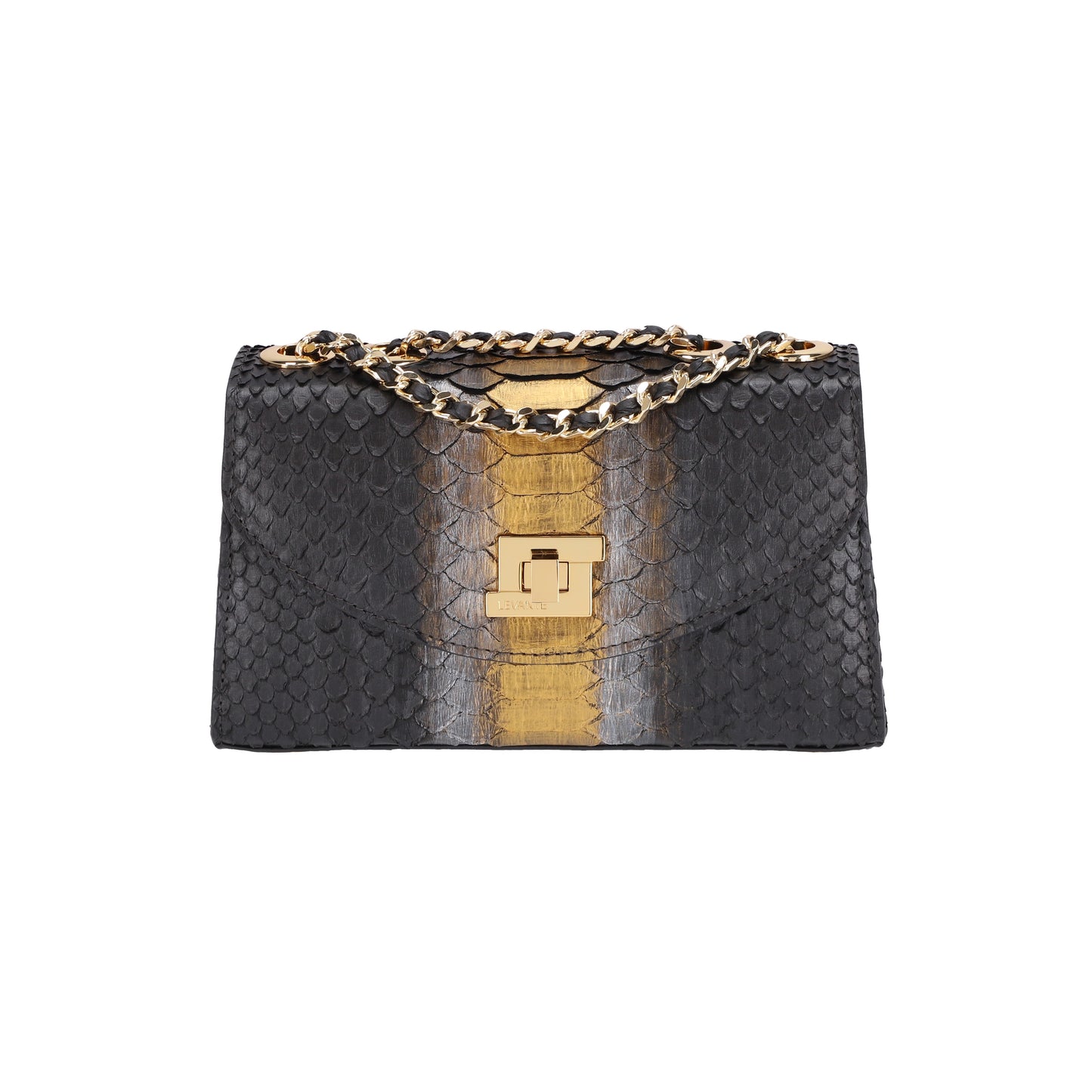 Metallic Black - Clutch Python