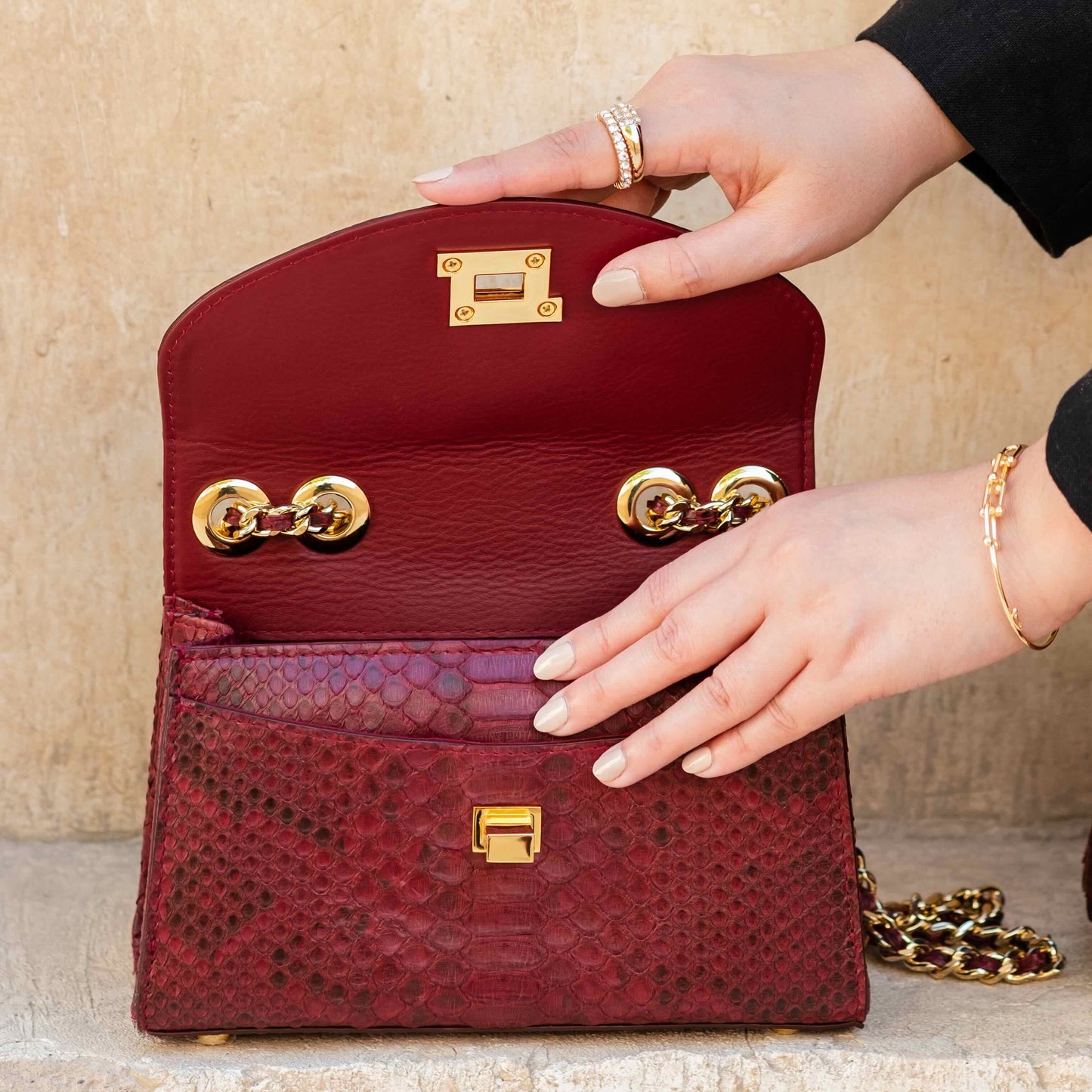 Maroon- Clutch Python