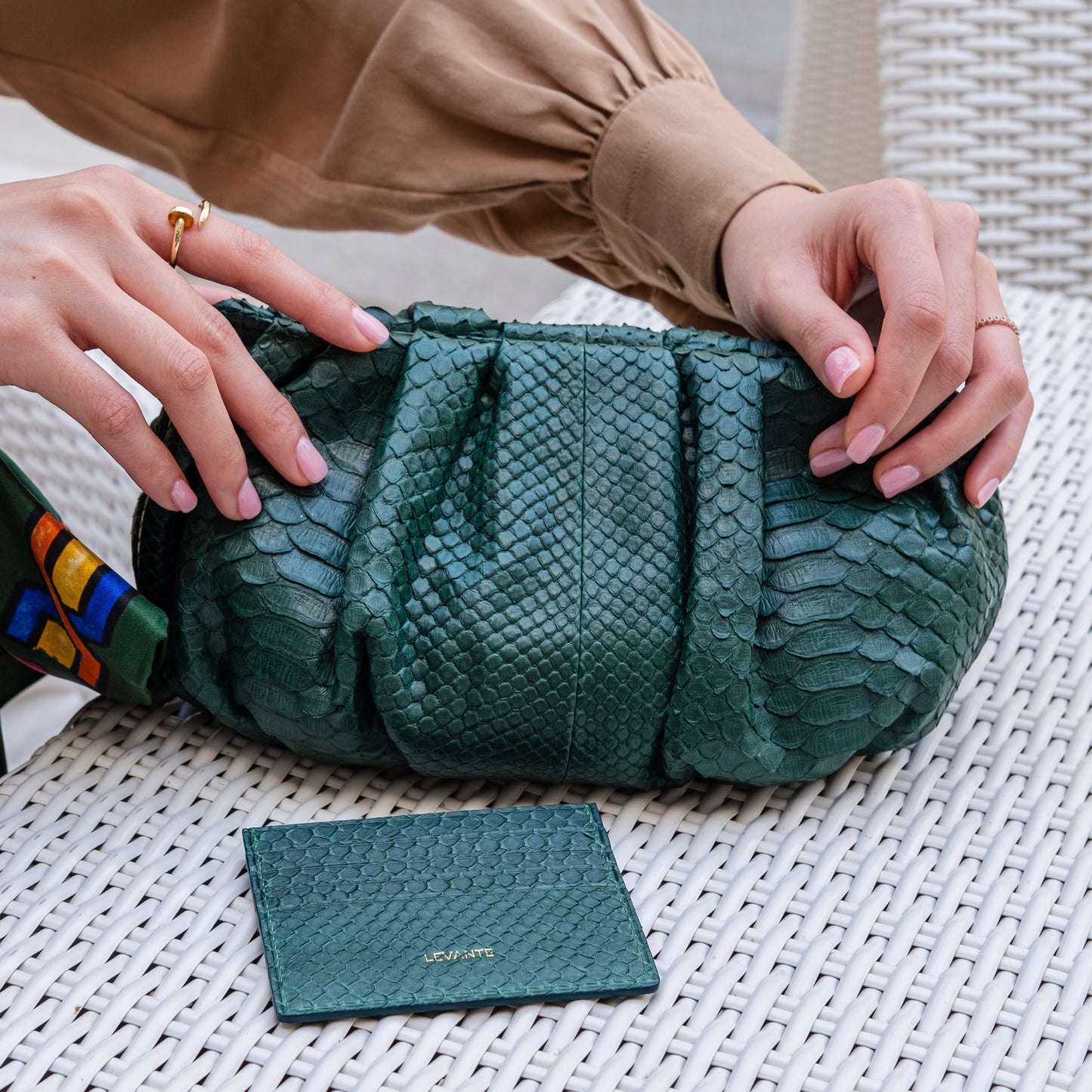 Dark Green - Pouch Python