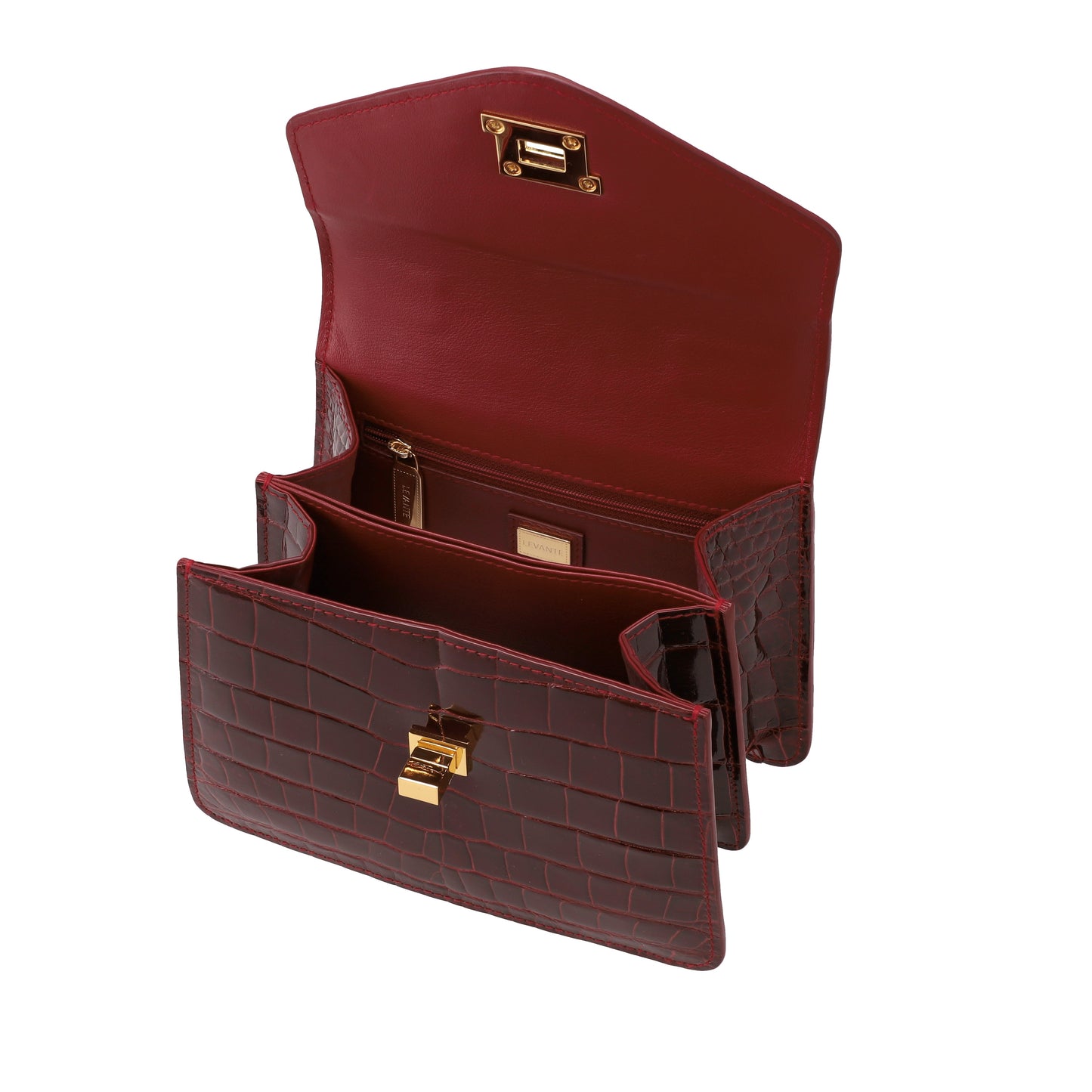 Maroon- Classic Crocodile