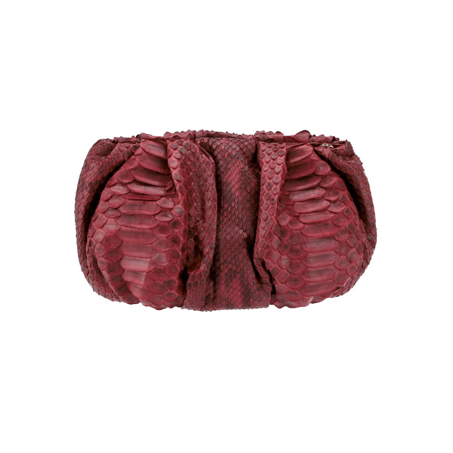 Burgundy Matt - Pouch Python