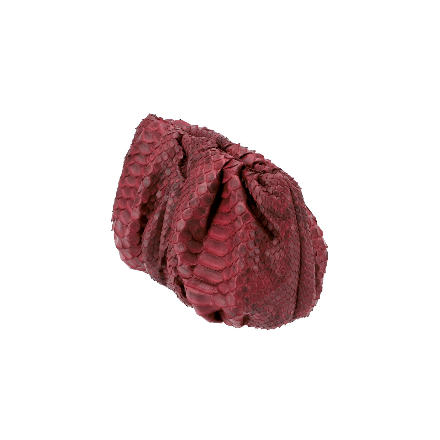 Burgundy Matt - Pouch Python