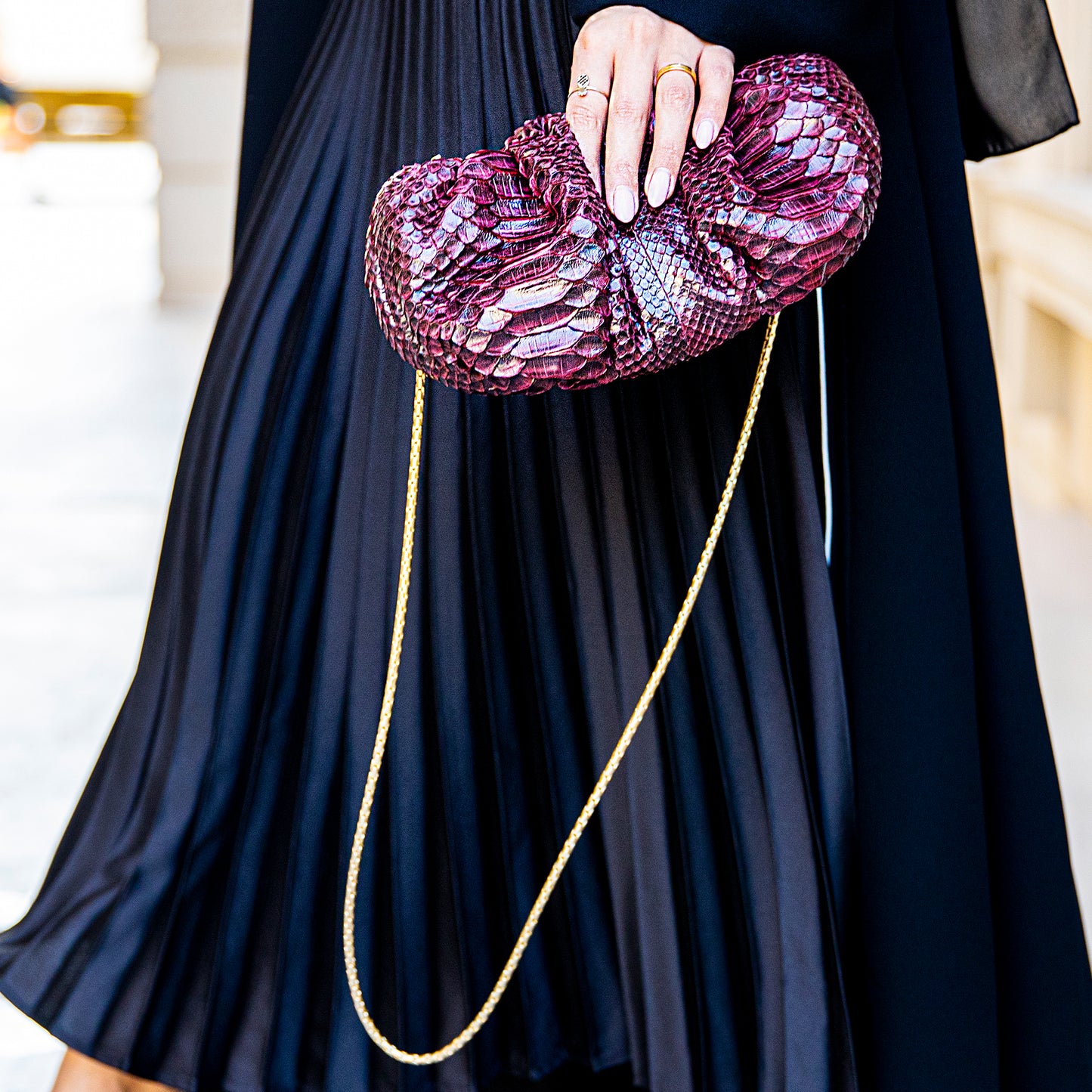 Maroon - Pouch Python
