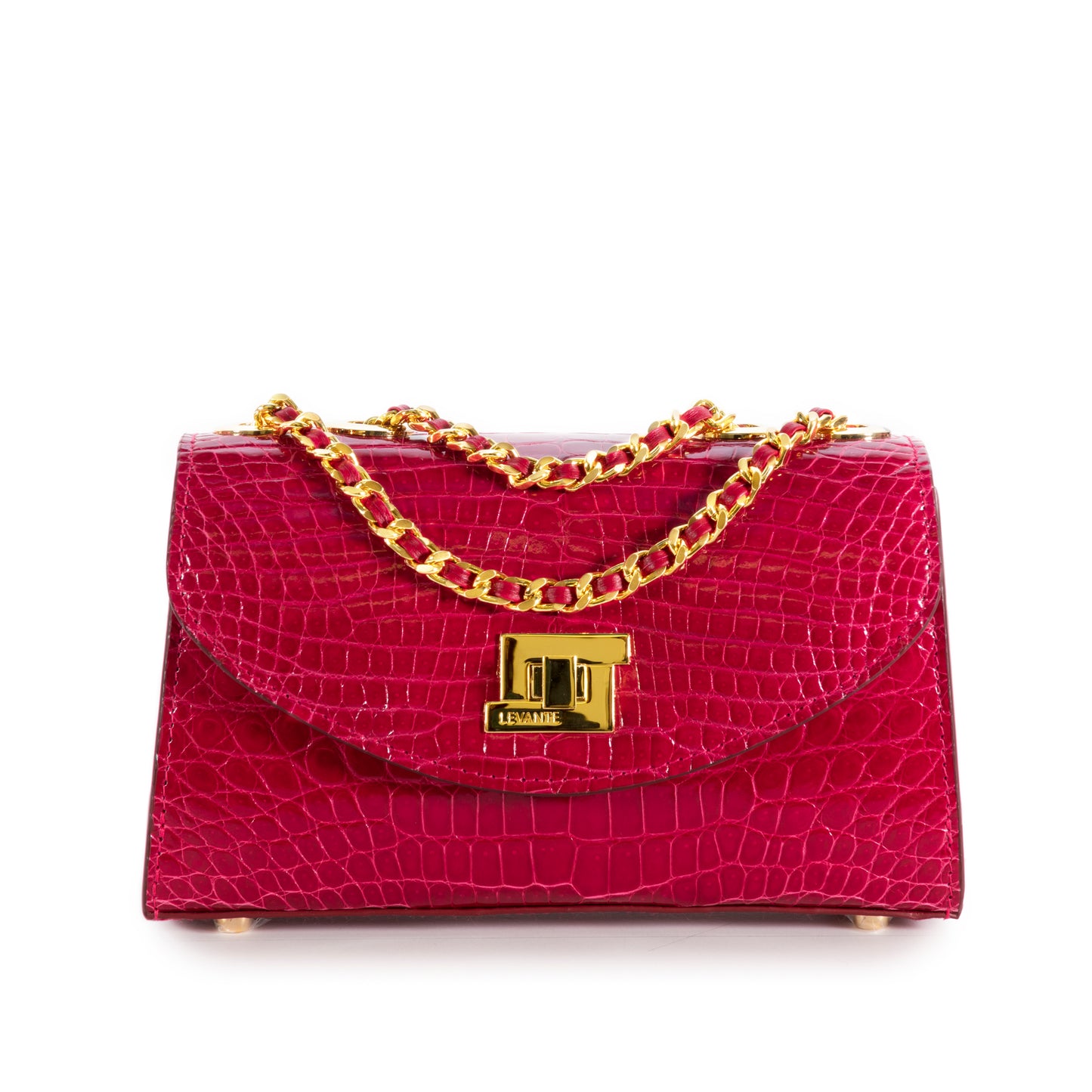 Pink Glazed - Clutch Crocodile