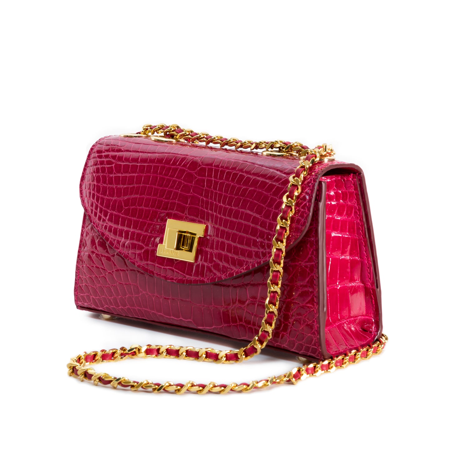 Pink Glazed - Clutch Crocodile